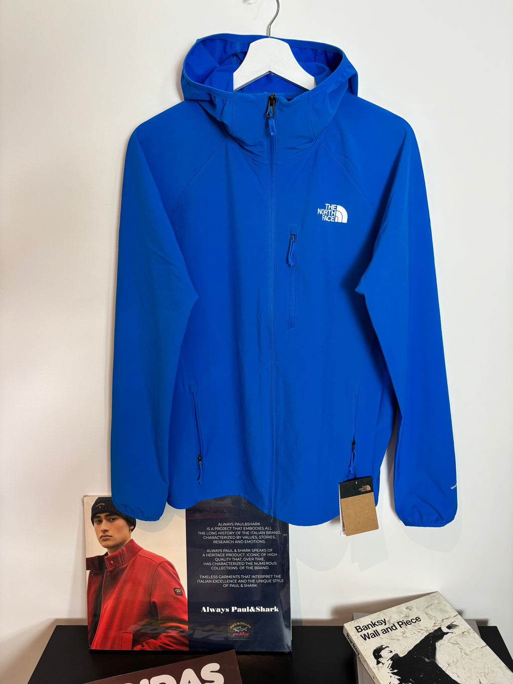 TNF WINDWALL JACKET BLUE