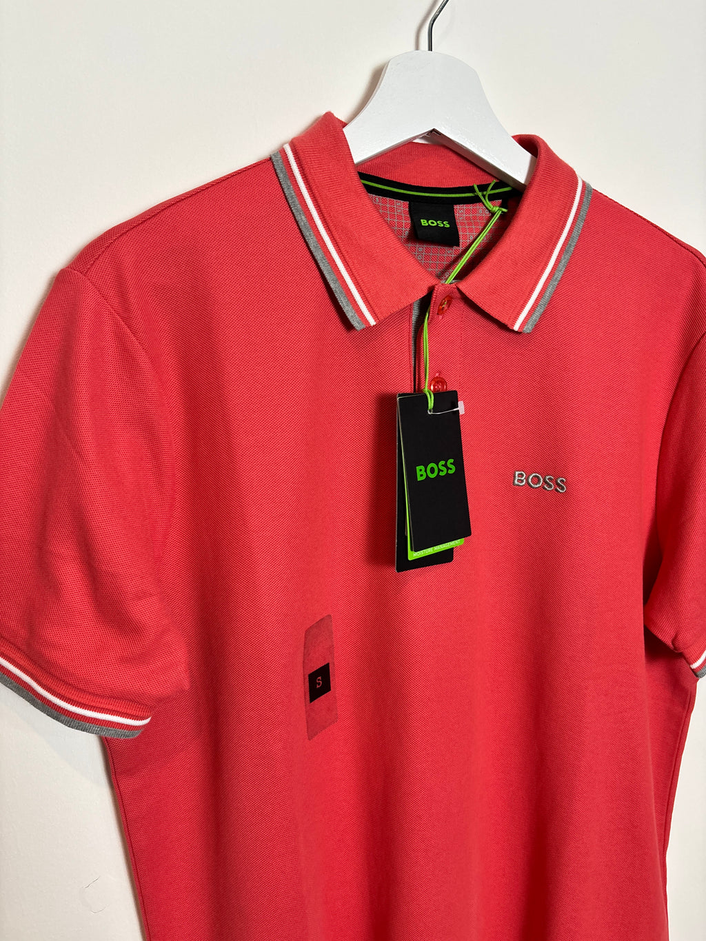 BOSS POLO SHIRT CORAL
