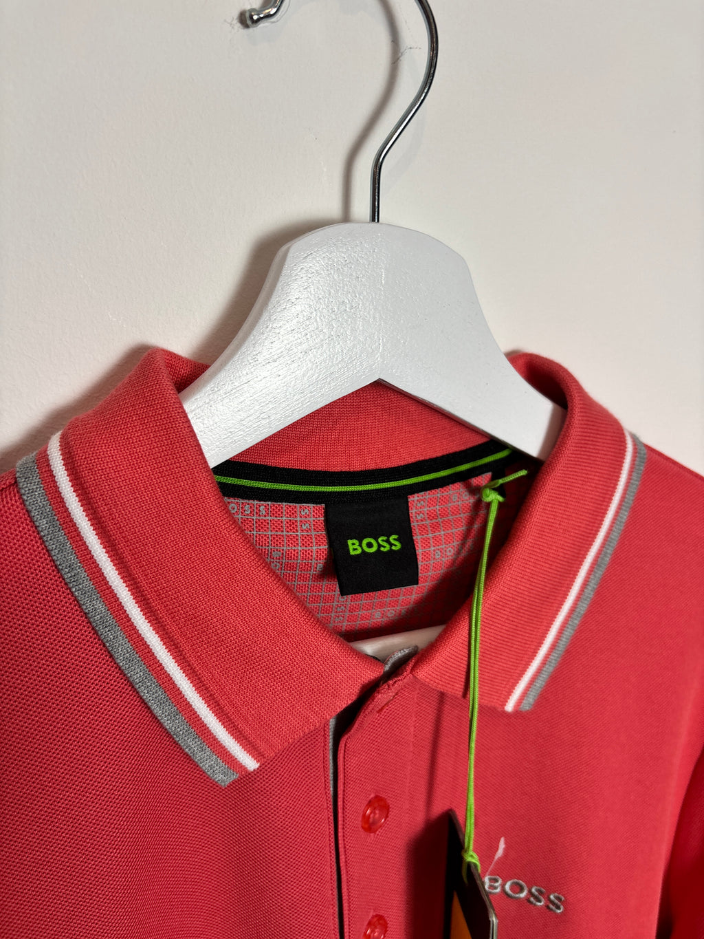 BOSS POLO SHIRT CORAL