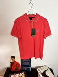 BOSS TECH POLO SHIRT CORAL