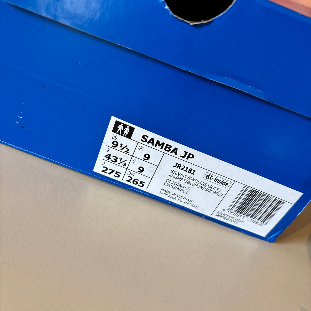 ADI SAMBA JP SILVER NAVY