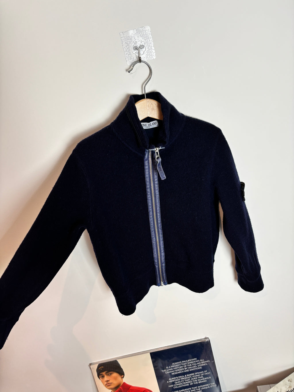 STONEY VINTAGE ZIPPER NAVY
