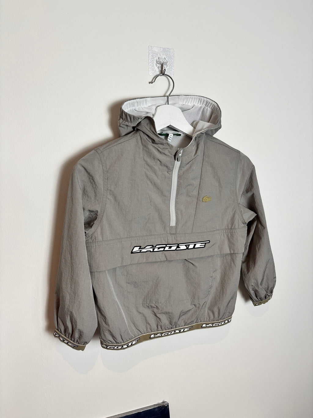 LA CROC POP OVER JACKET GREY