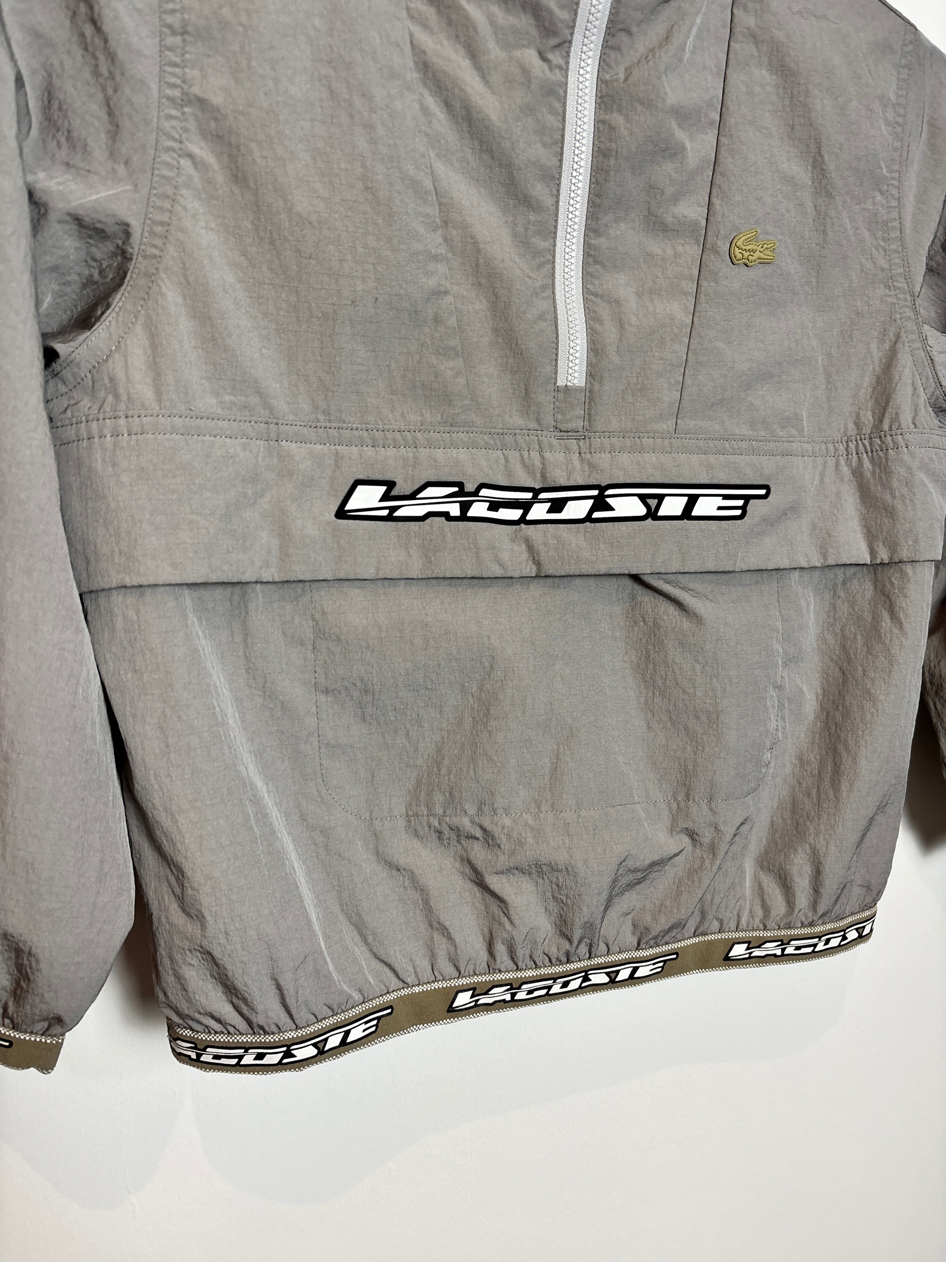 LA CROC POP OVER JACKET GREY