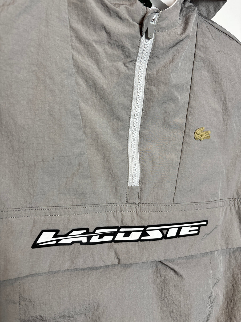 LA CROC POP OVER JACKET GREY