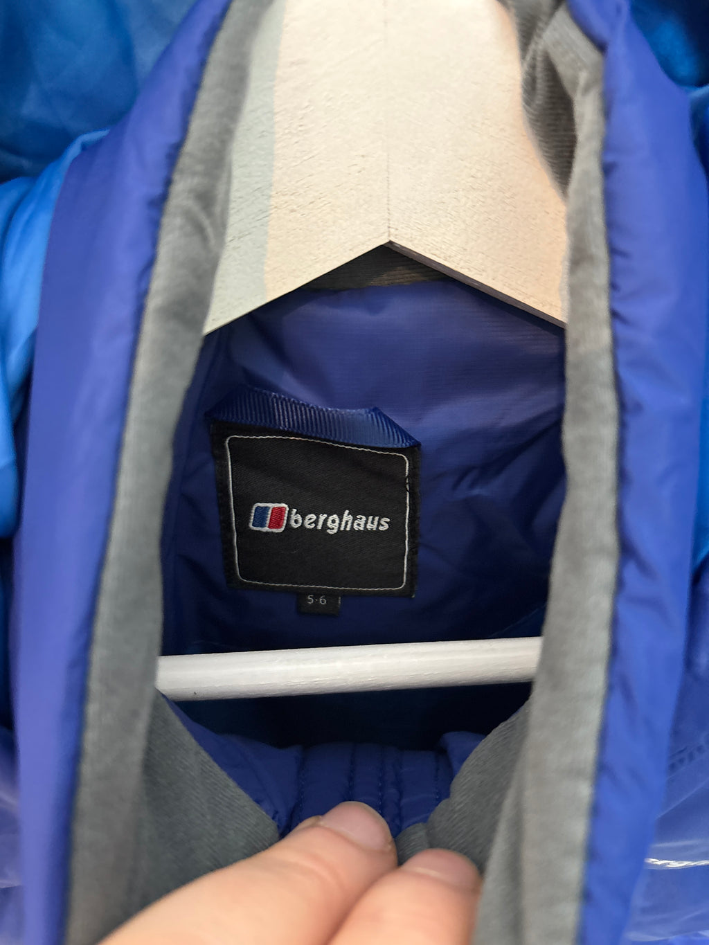 BERG PUFFER JACKET BLUE