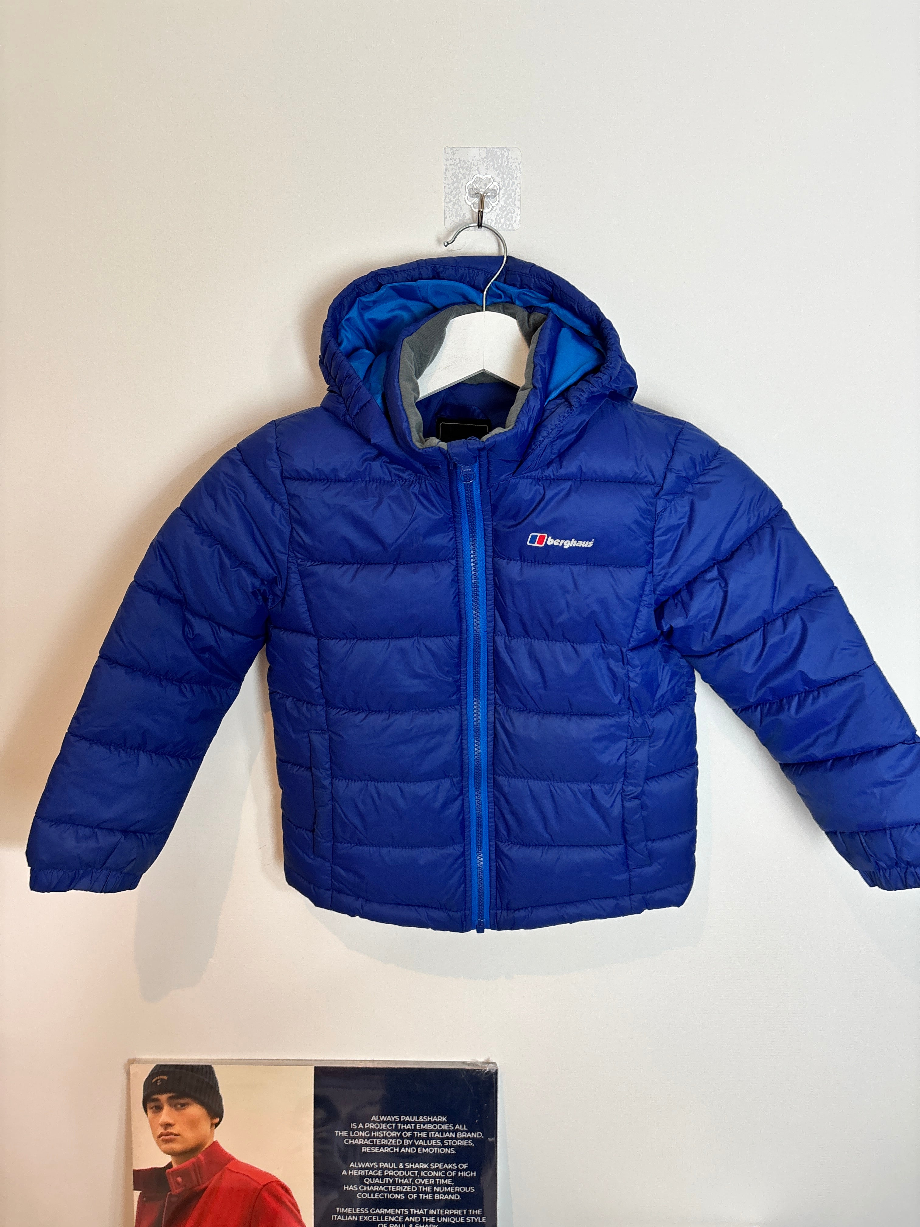 BERG PUFFER JACKET BLUE