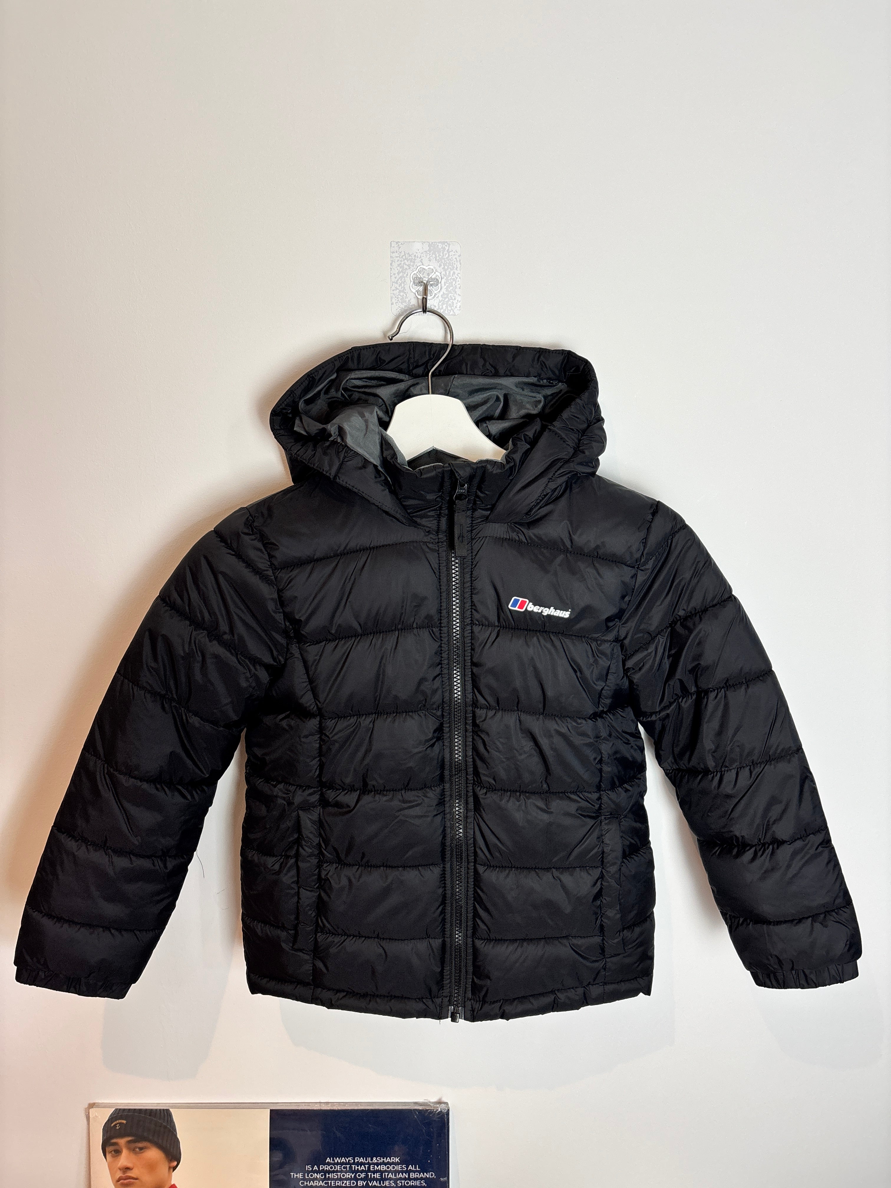 BERG PUFFER JACKET BLACK