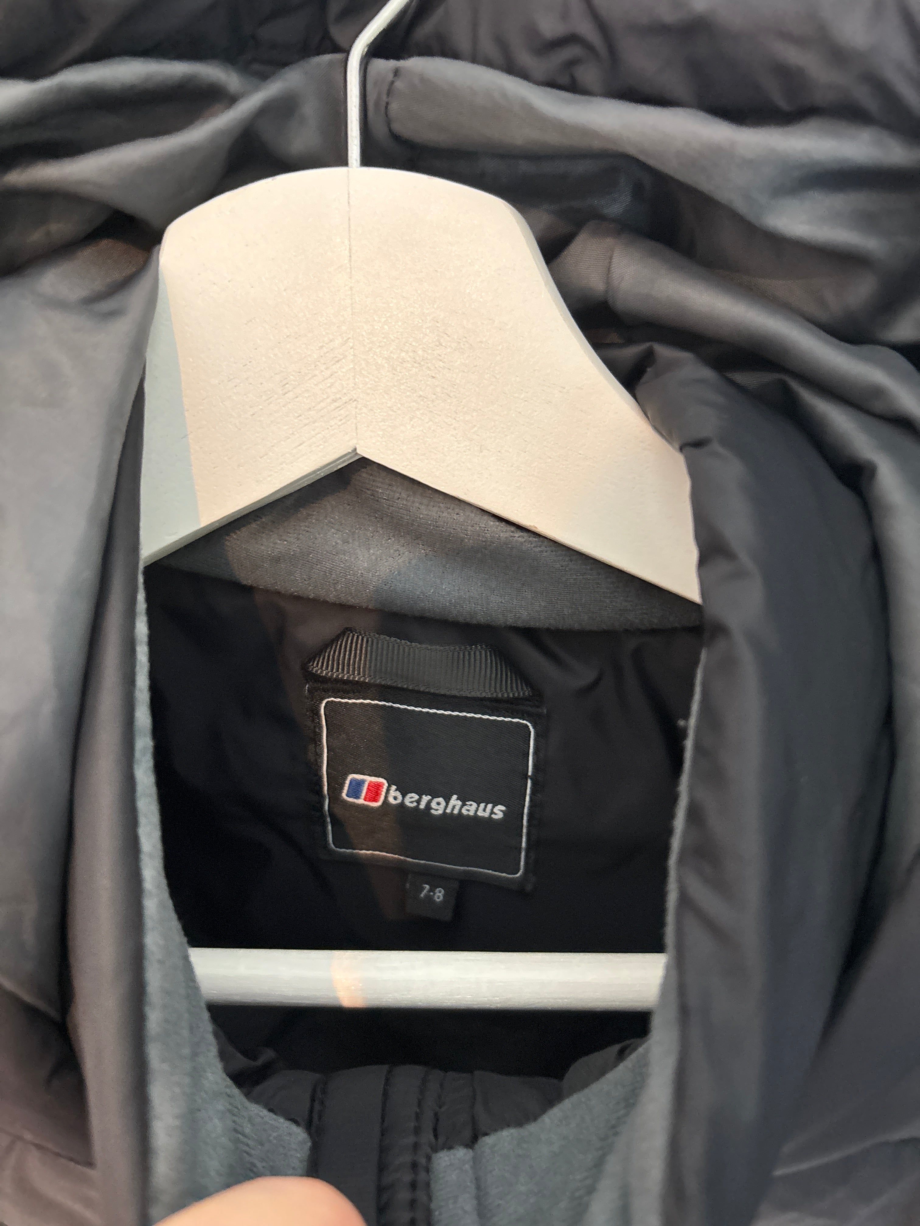 BERG PUFFER JACKET BLACK