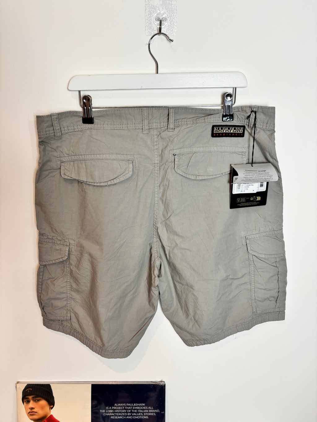 NAPPA CARGO SHORTS GREY