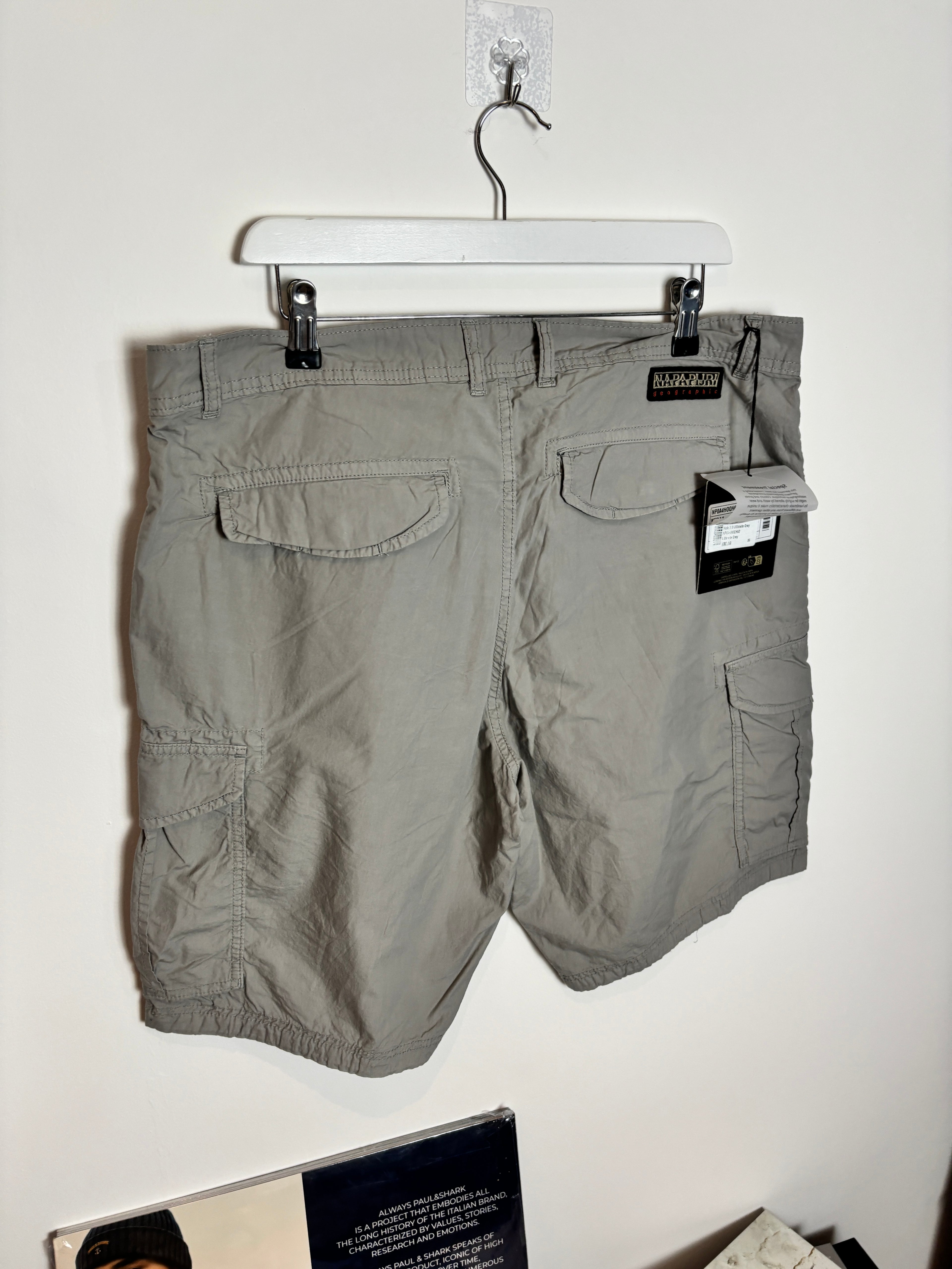 NAPPA CARGO SHORTS GREY