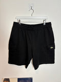 LA CROC CARGO JOGGER SHORTS BLACK