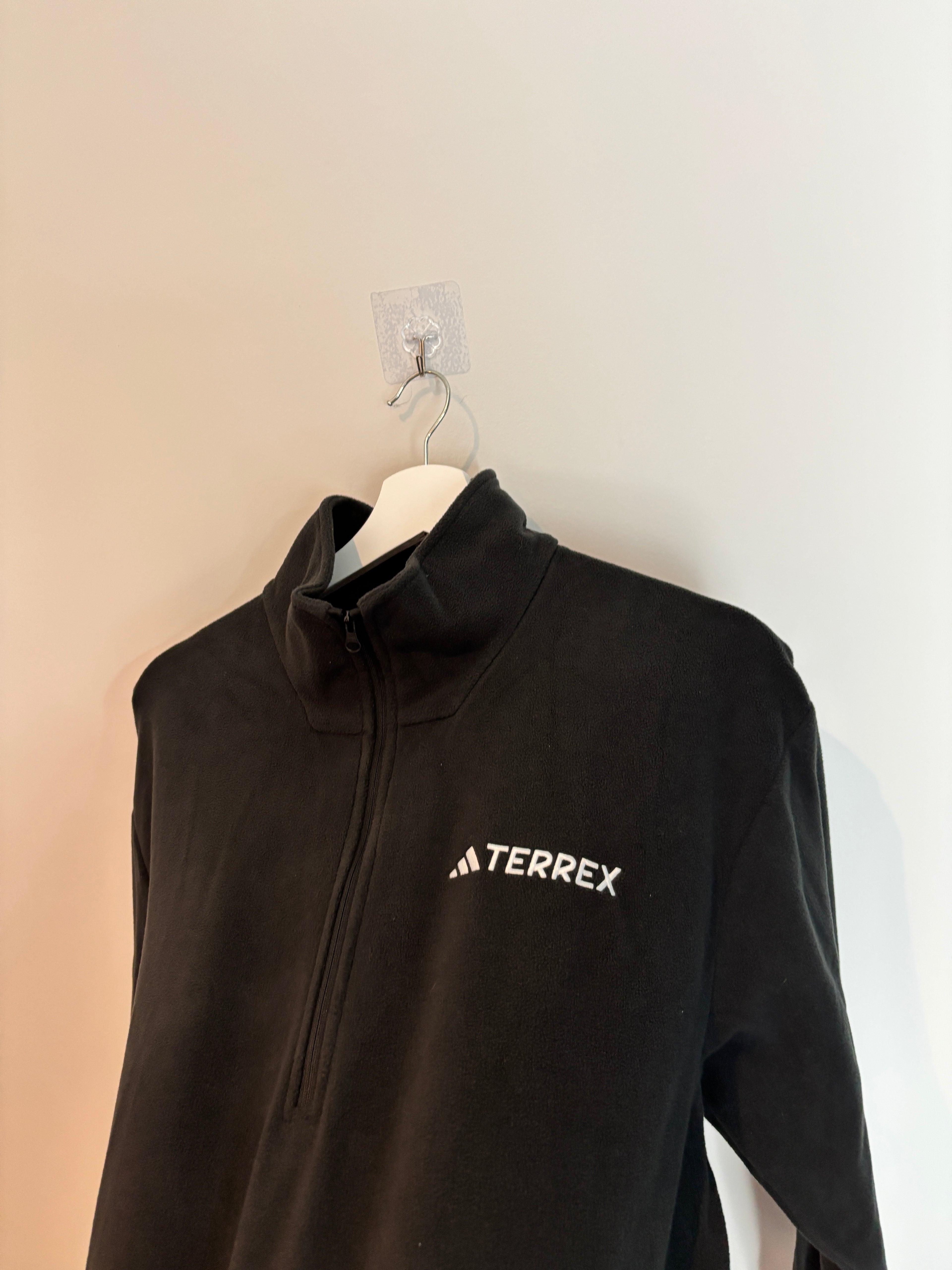 TERREX FLEECE QUARTER ZIP BLACK