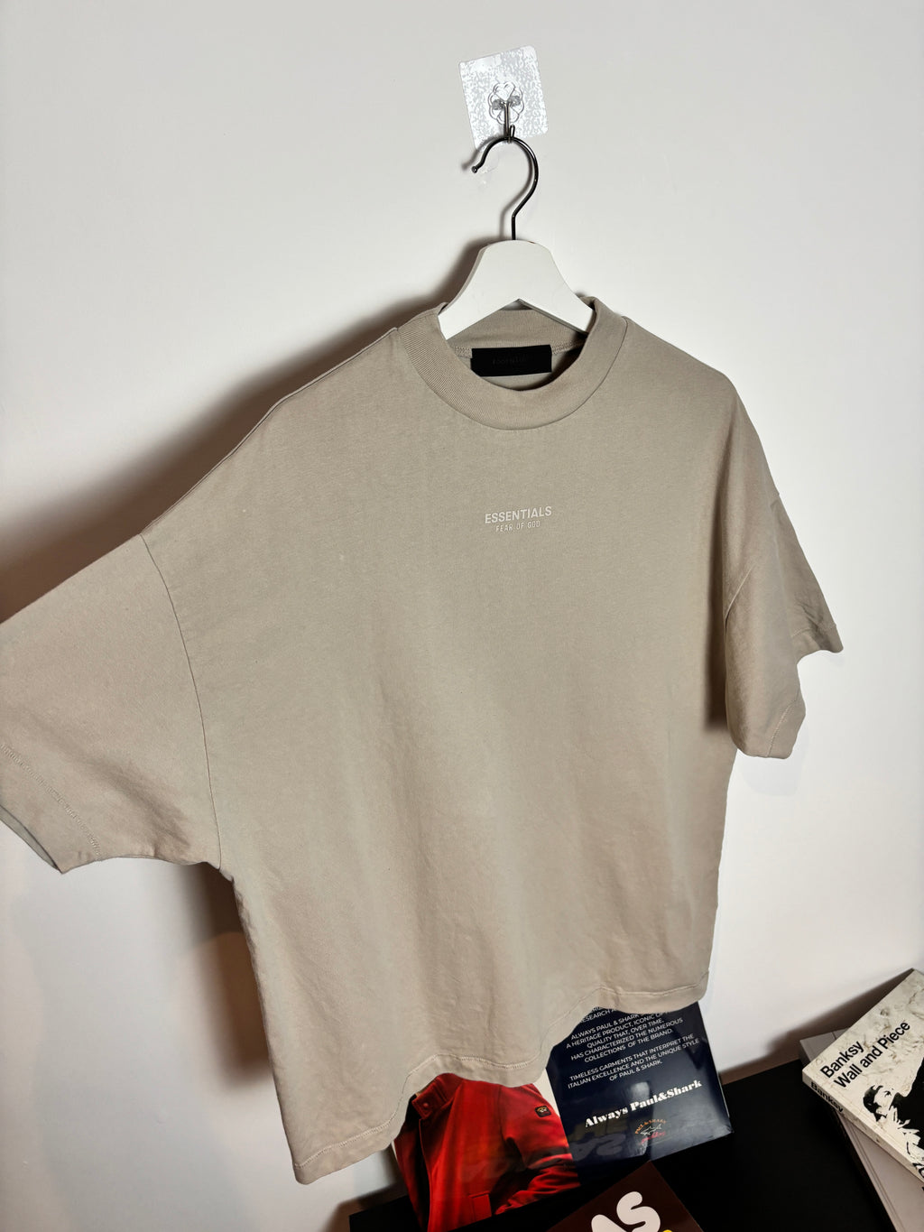 ESSENTIAL FOG CLASSIC T SHIRT BEIGE