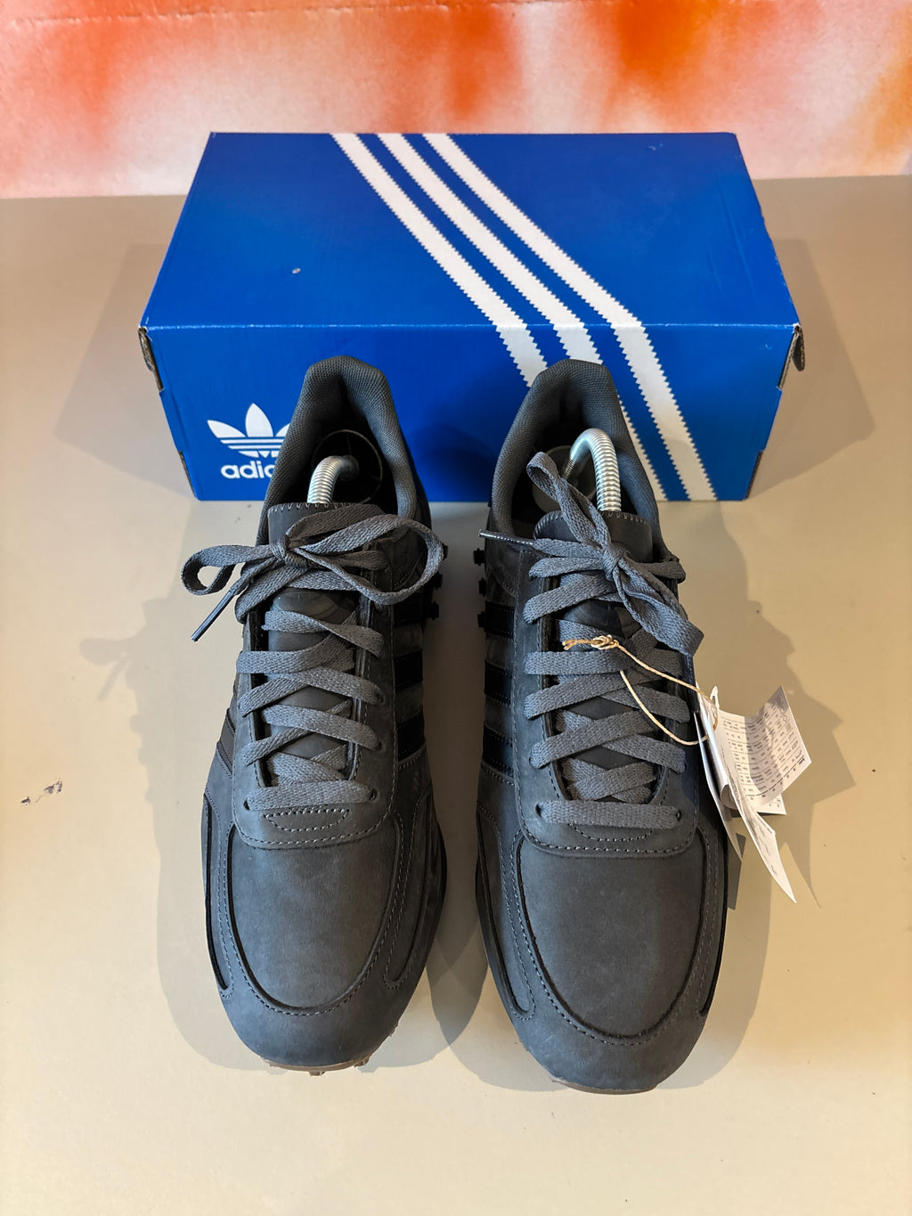 ADI LA LEATHER SLATE GREY