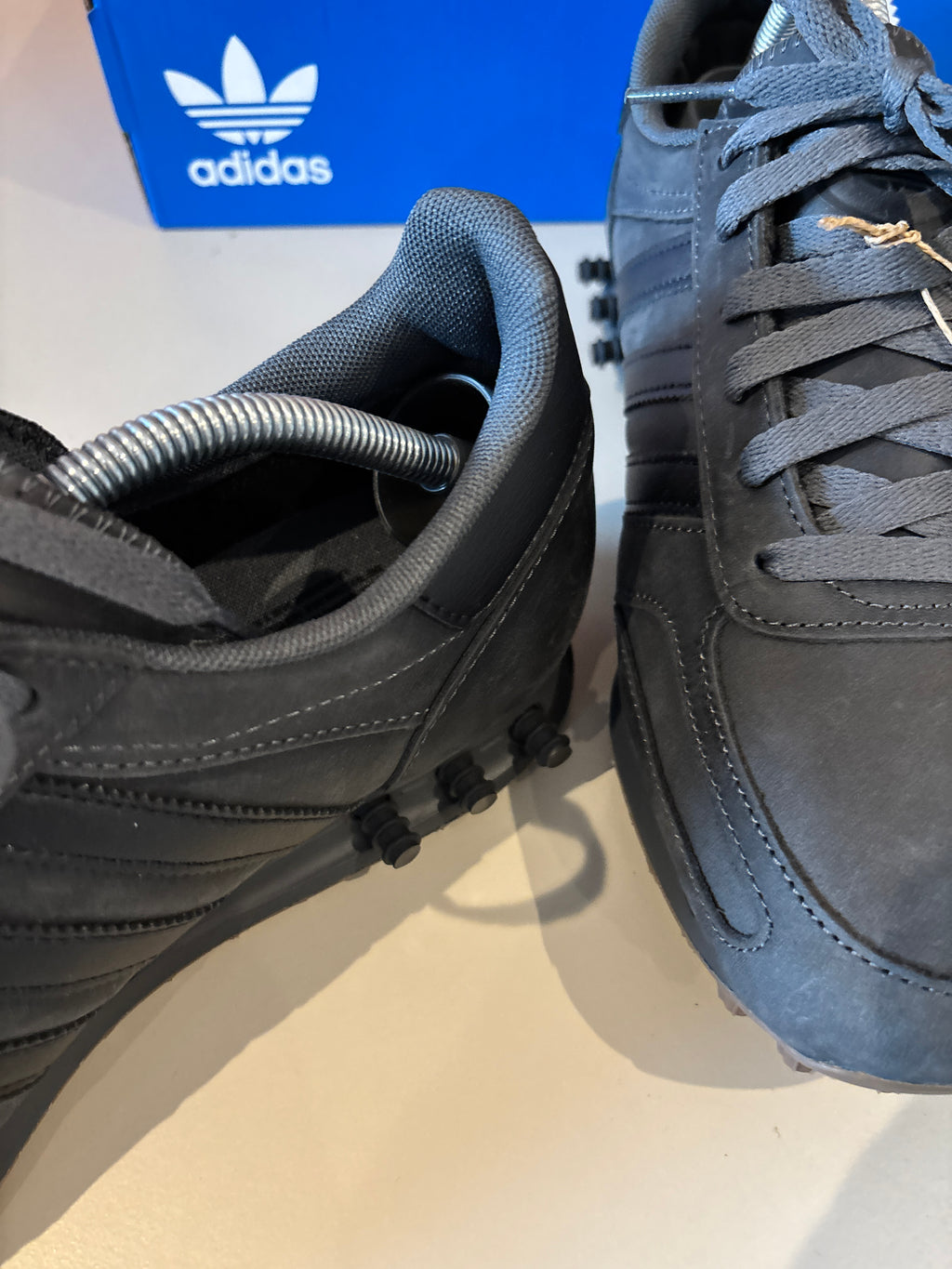 ADI LA LEATHER SLATE GREY