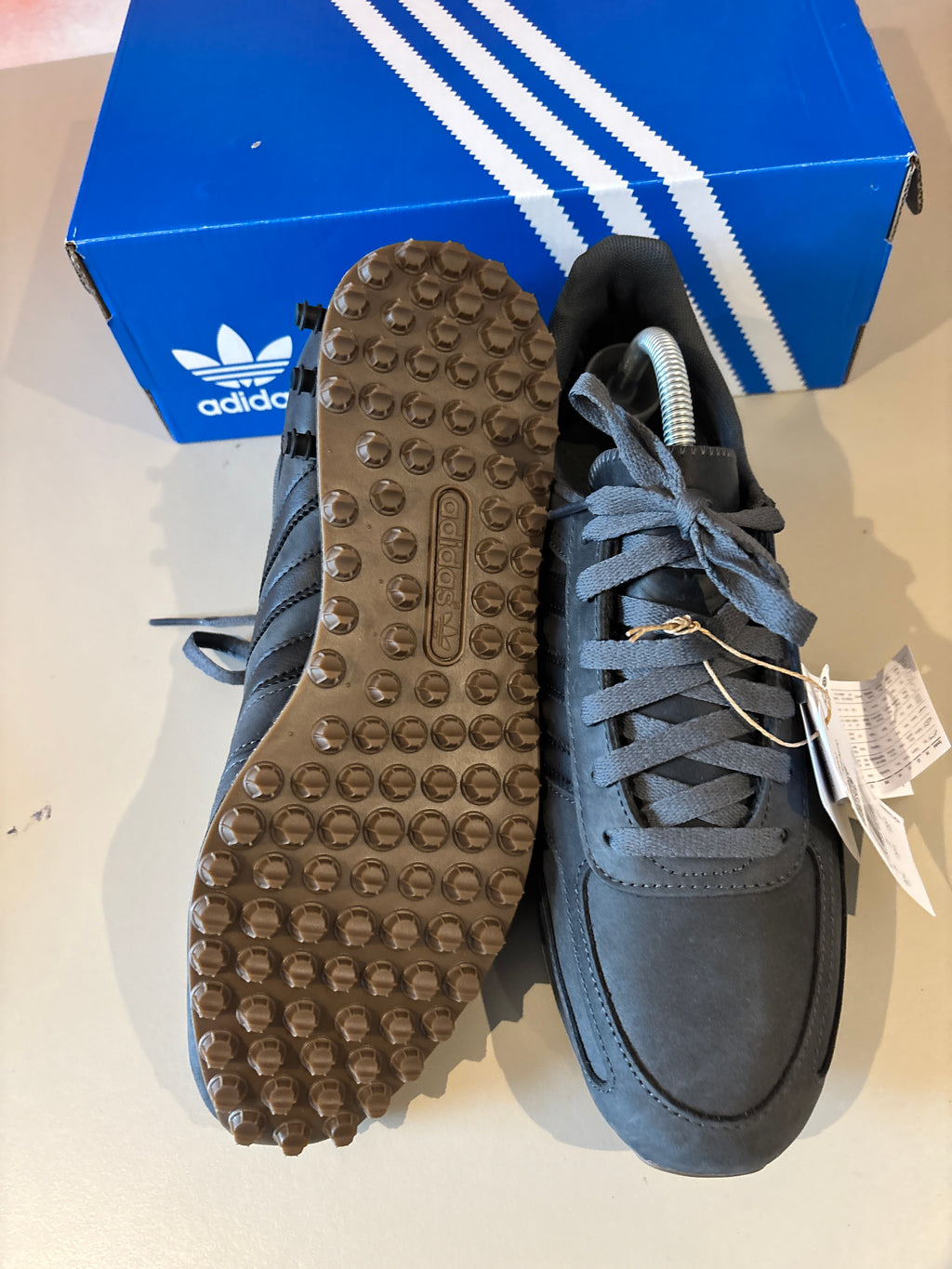 ADI LA LEATHER SLATE GREY