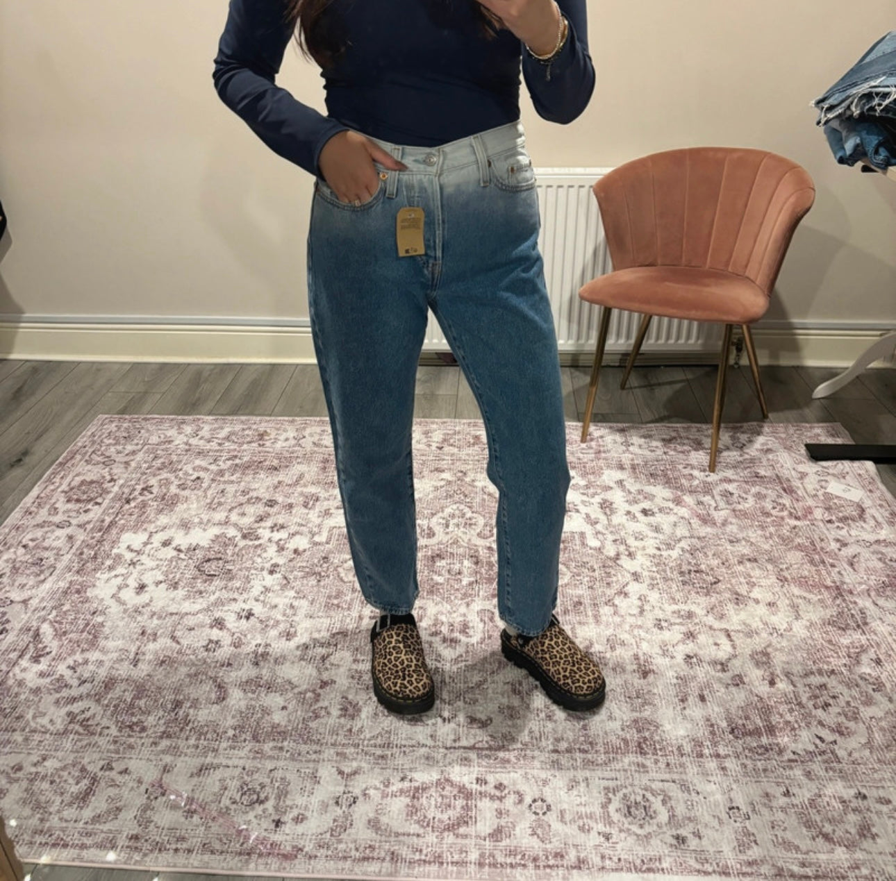 WEDGIE STRAIGHT JEANS