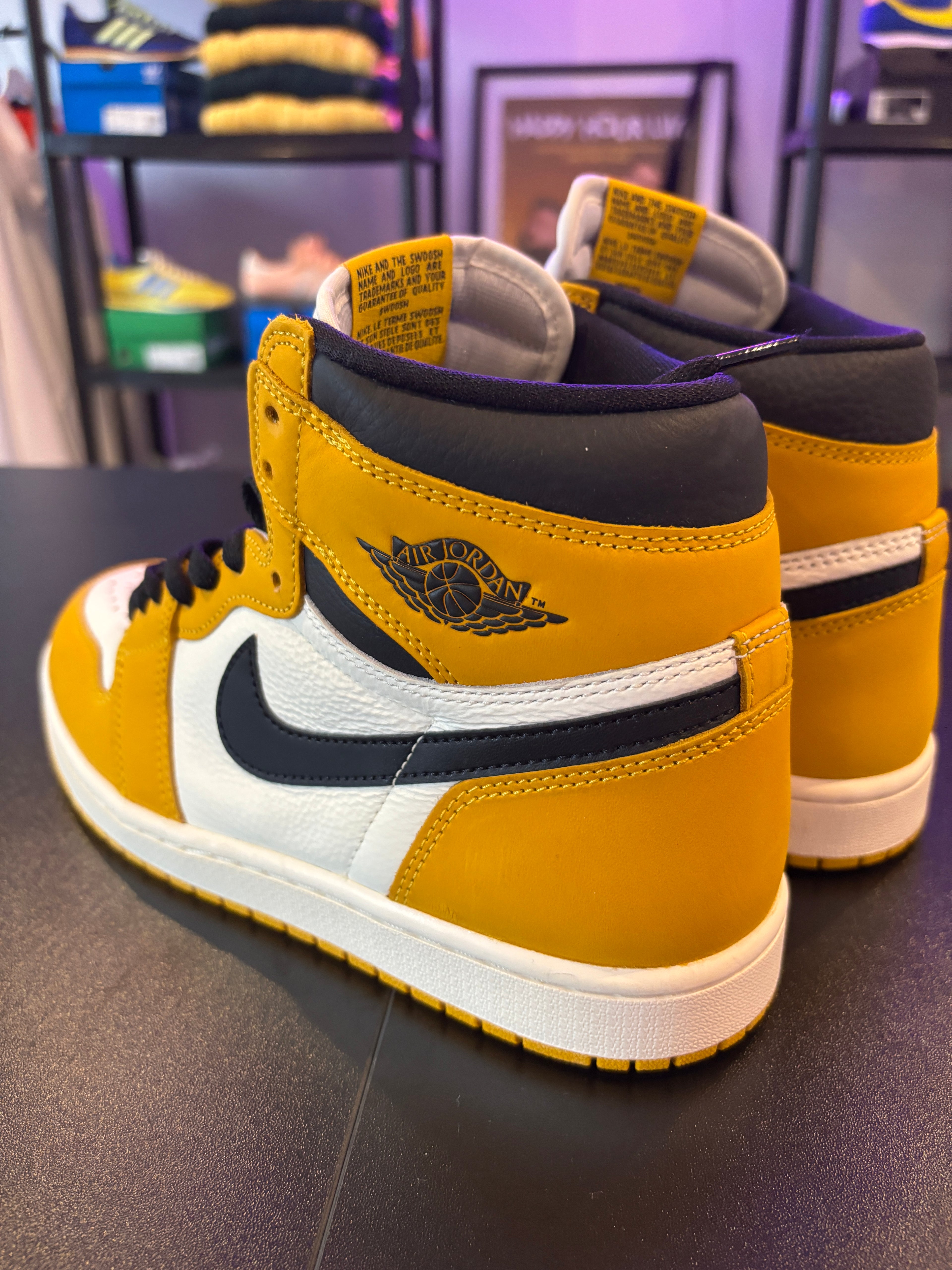 JORDAN 1 RETRO HI OG YELLOW OCHRE