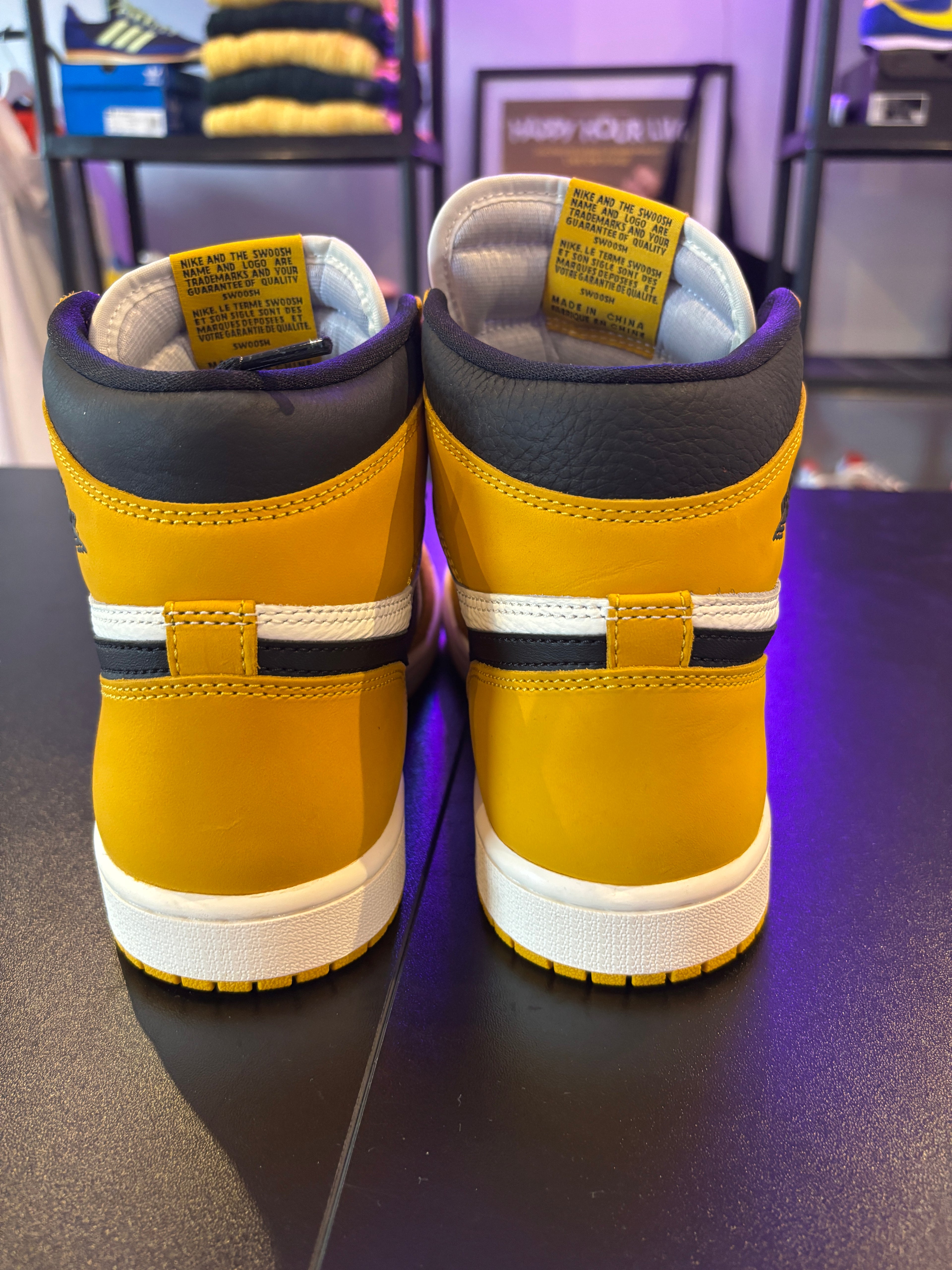 JORDAN 1 RETRO HI OG YELLOW OCHRE