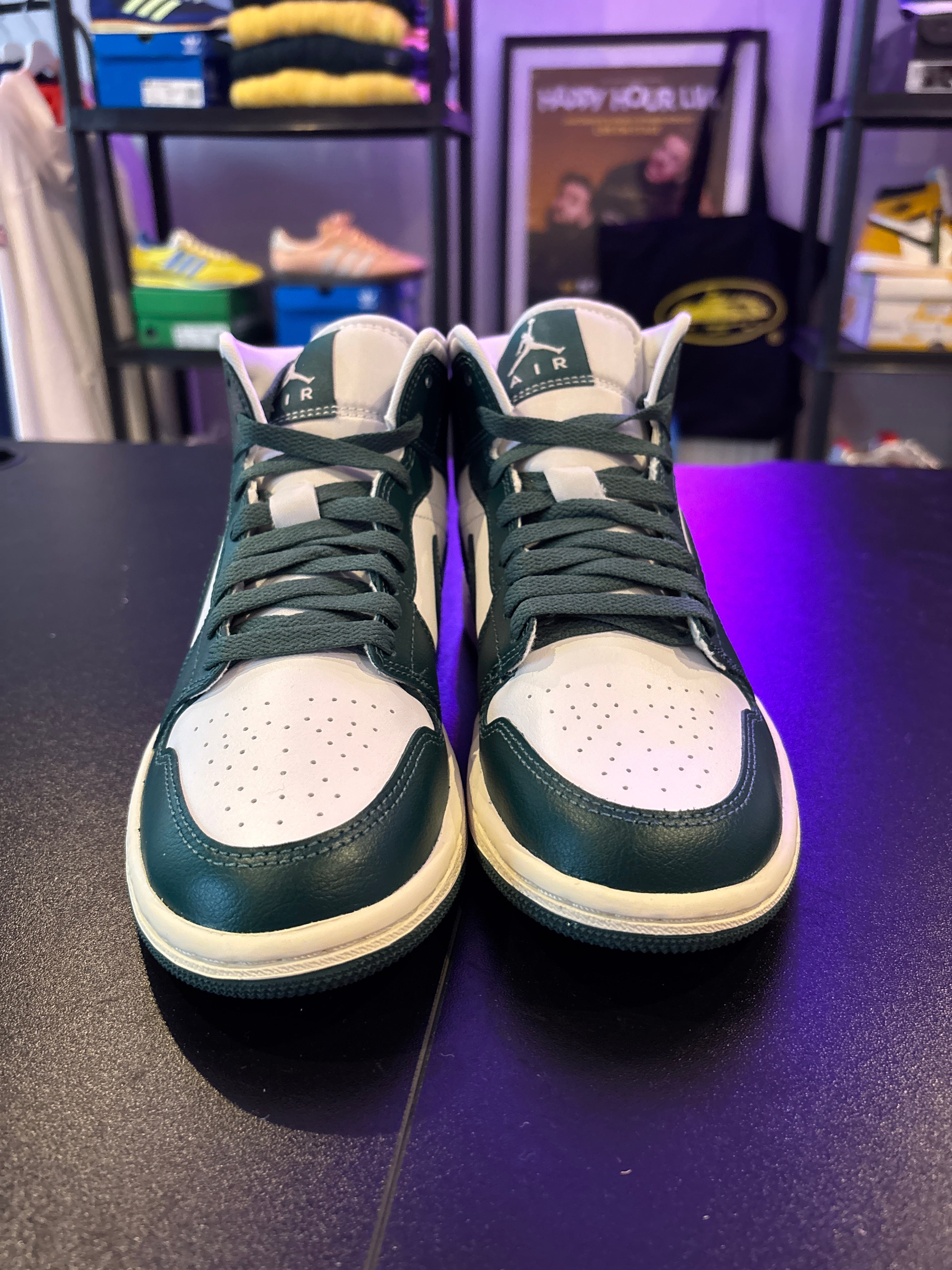 JORDAN 1 MID OXIDIZED GREEN