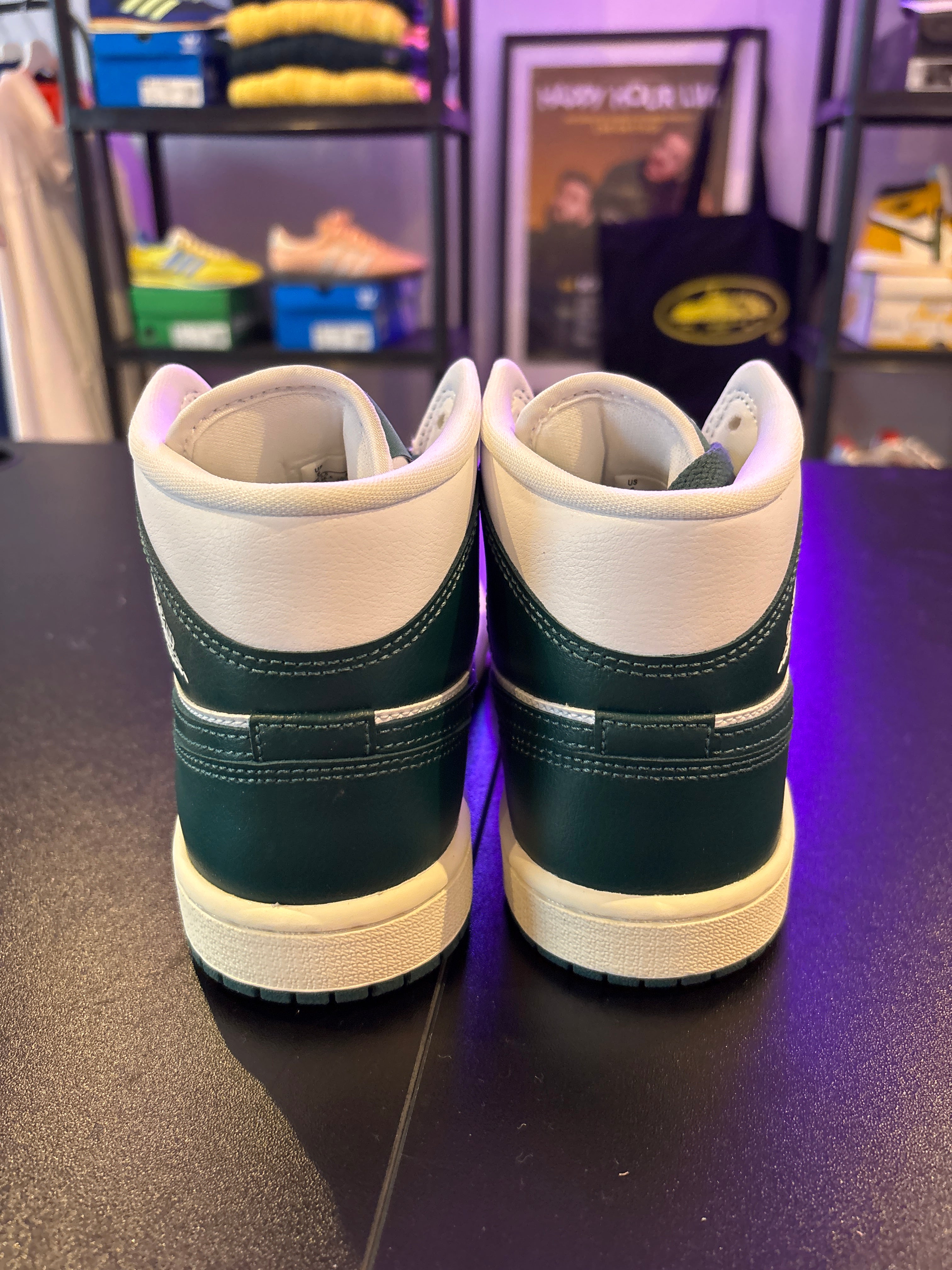 JORDAN 1 MID OXIDIZED GREEN