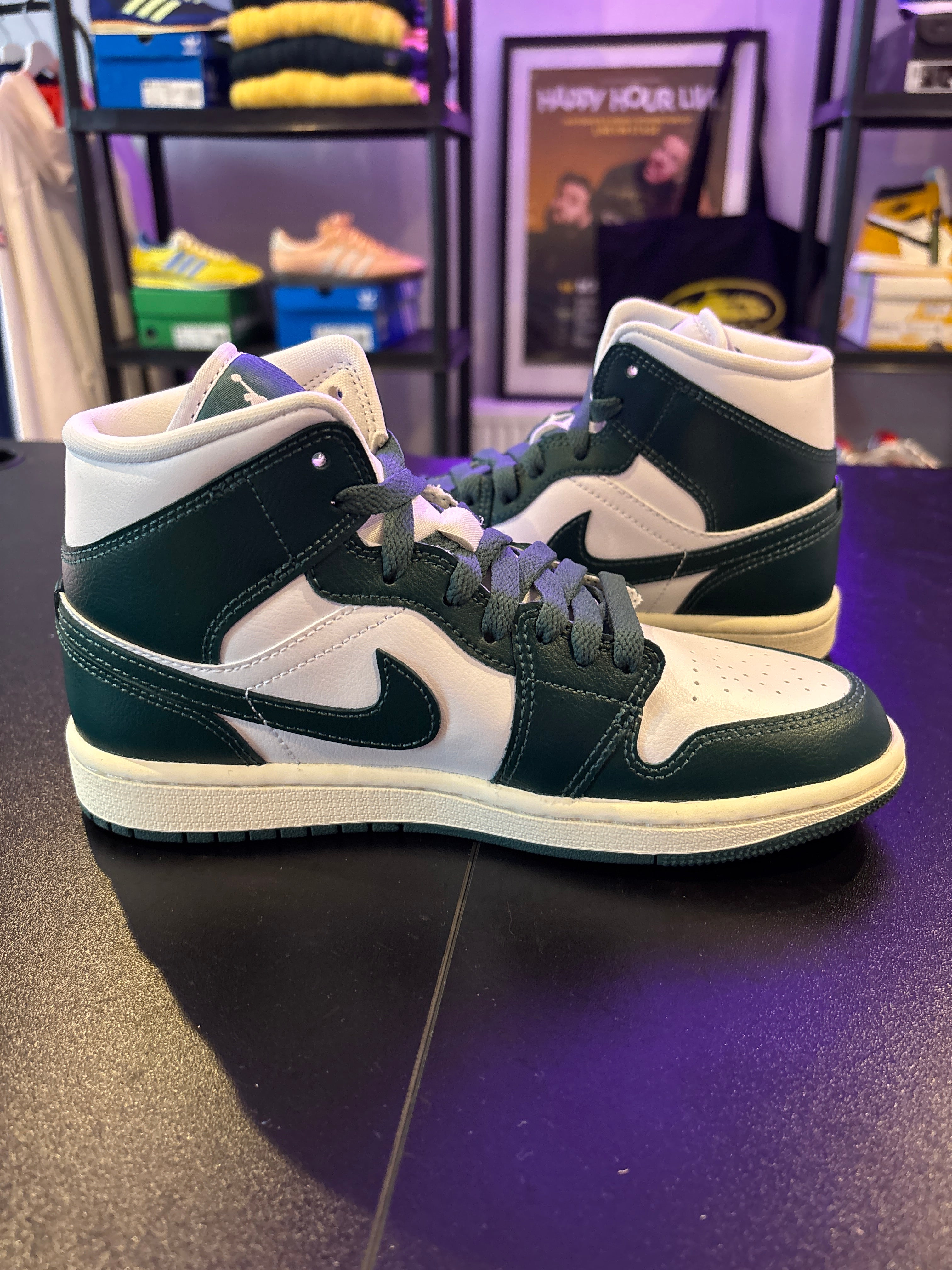 JORDAN 1 MID OXIDIZED GREEN