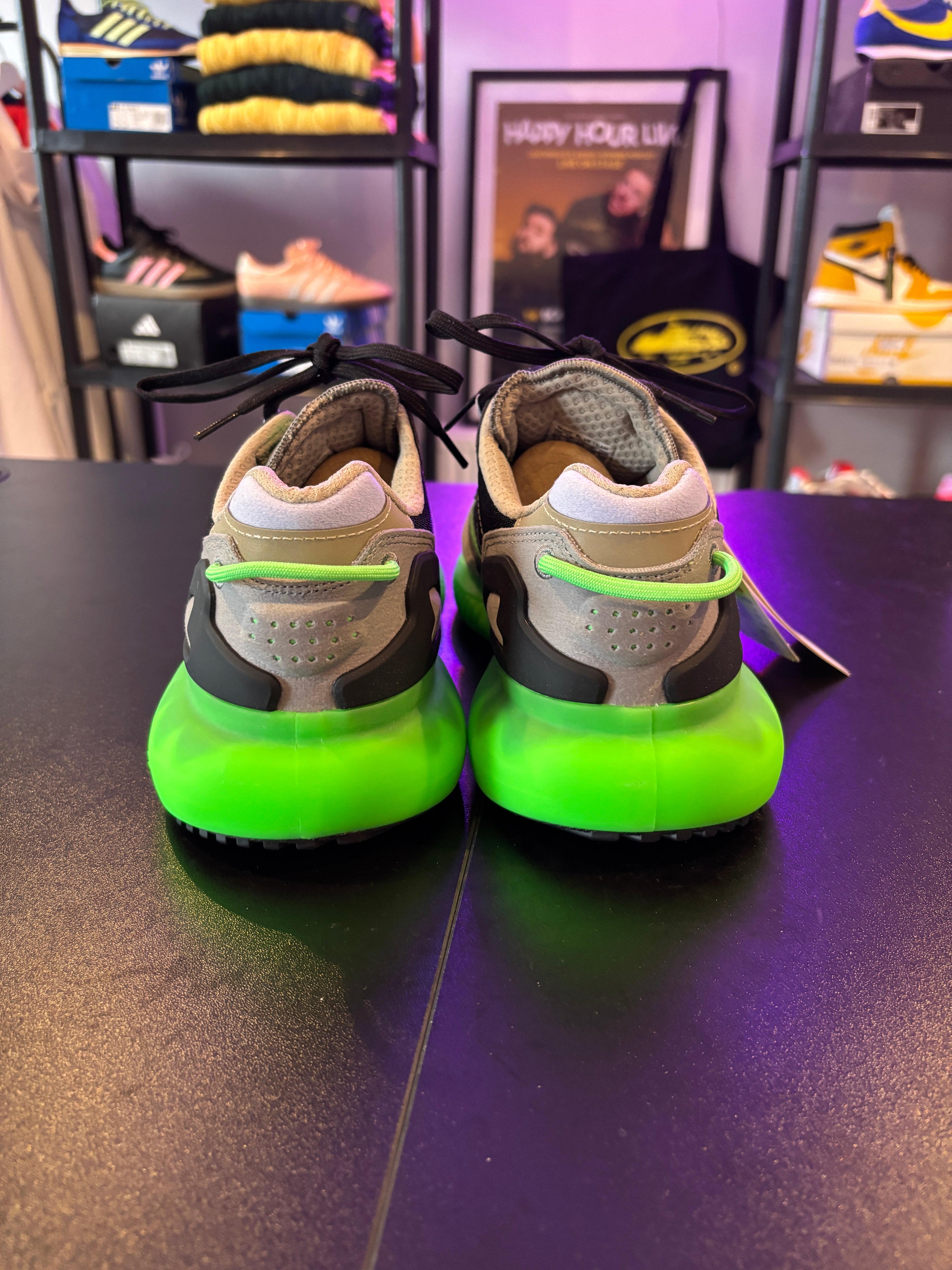 ZX 5K BOOST BLACK GREEN