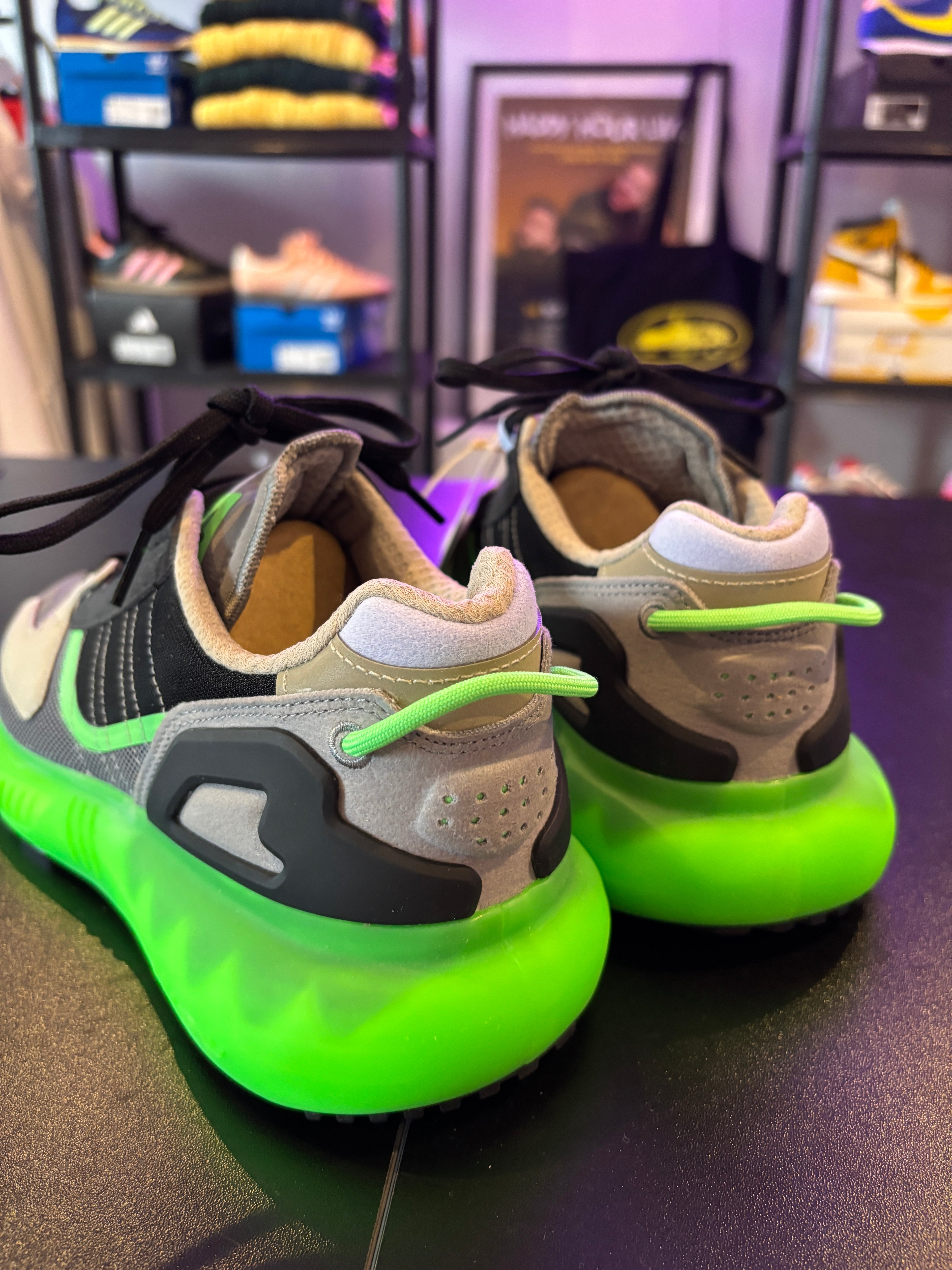 ZX 5K BOOST BLACK GREEN