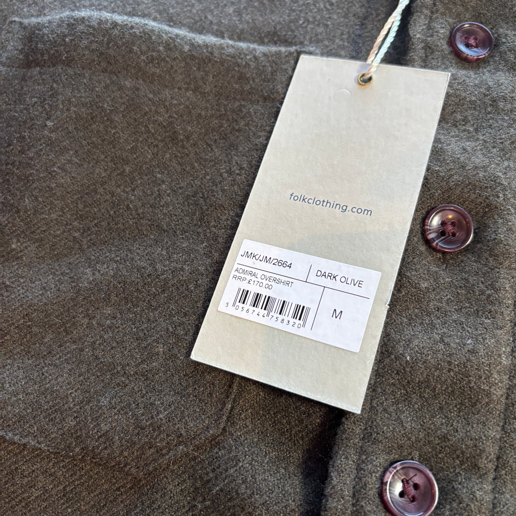 ADMIRAL OVER SHIRT DARK OLIVE