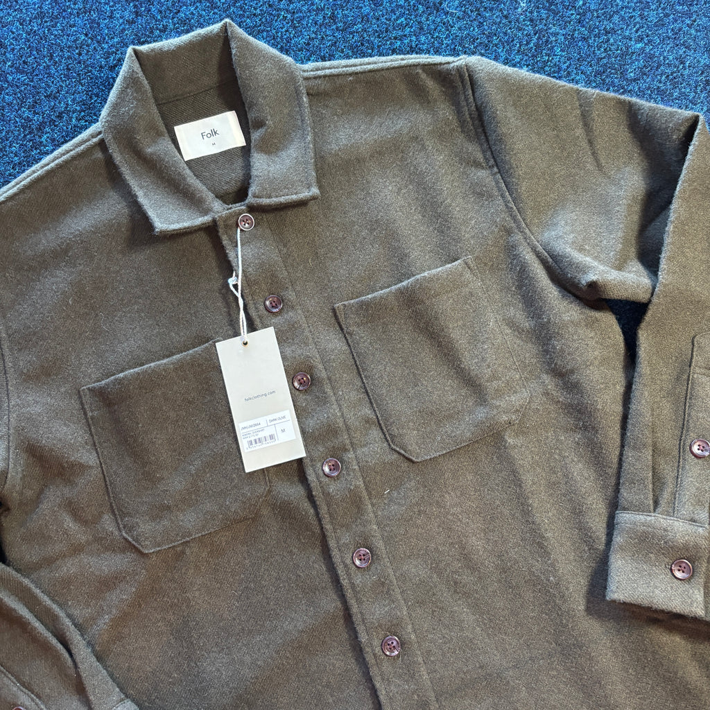 ADMIRAL OVER SHIRT DARK OLIVE