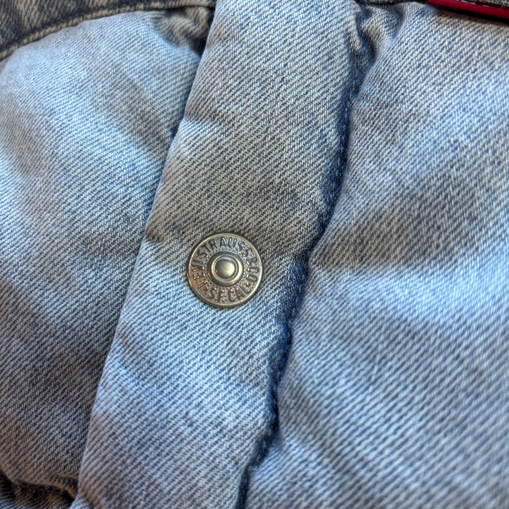 WESTERN SUPER DOWN GILET DENIM