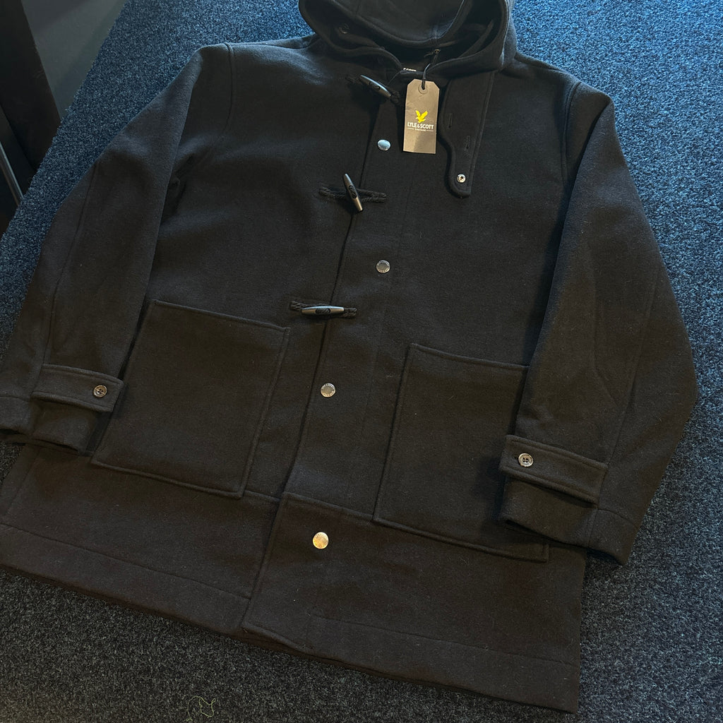 DUFFLE JACKET BLACK