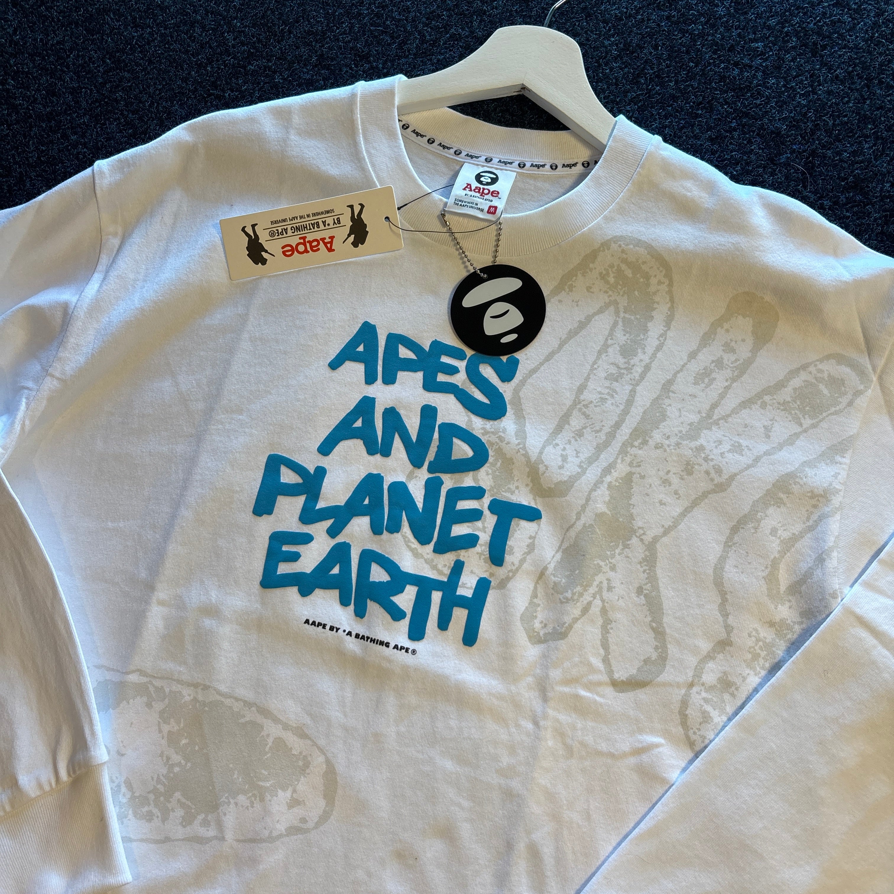 LONG SLEEVE T SHIRT WHITE