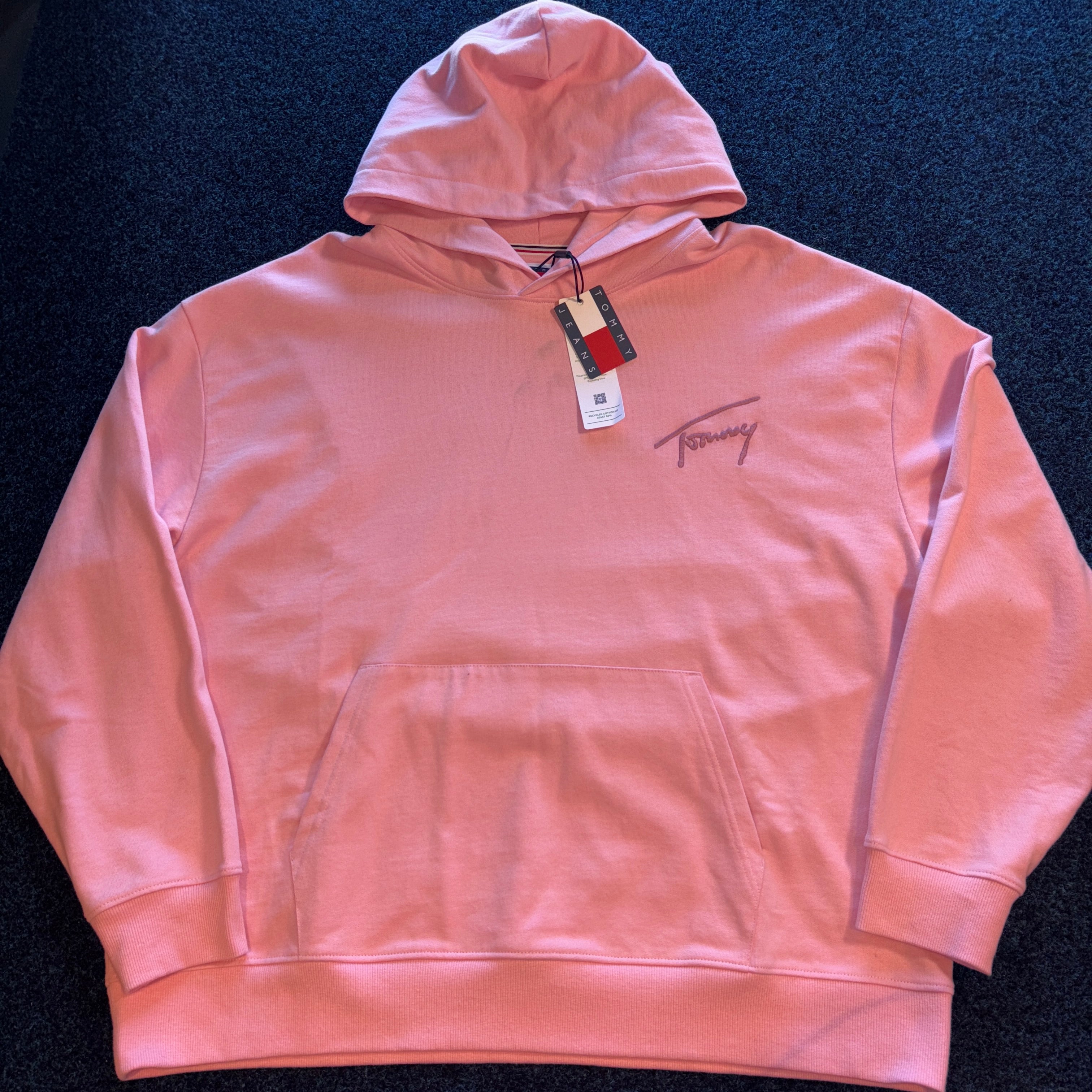 HOODED SWEATSHIRT PINK