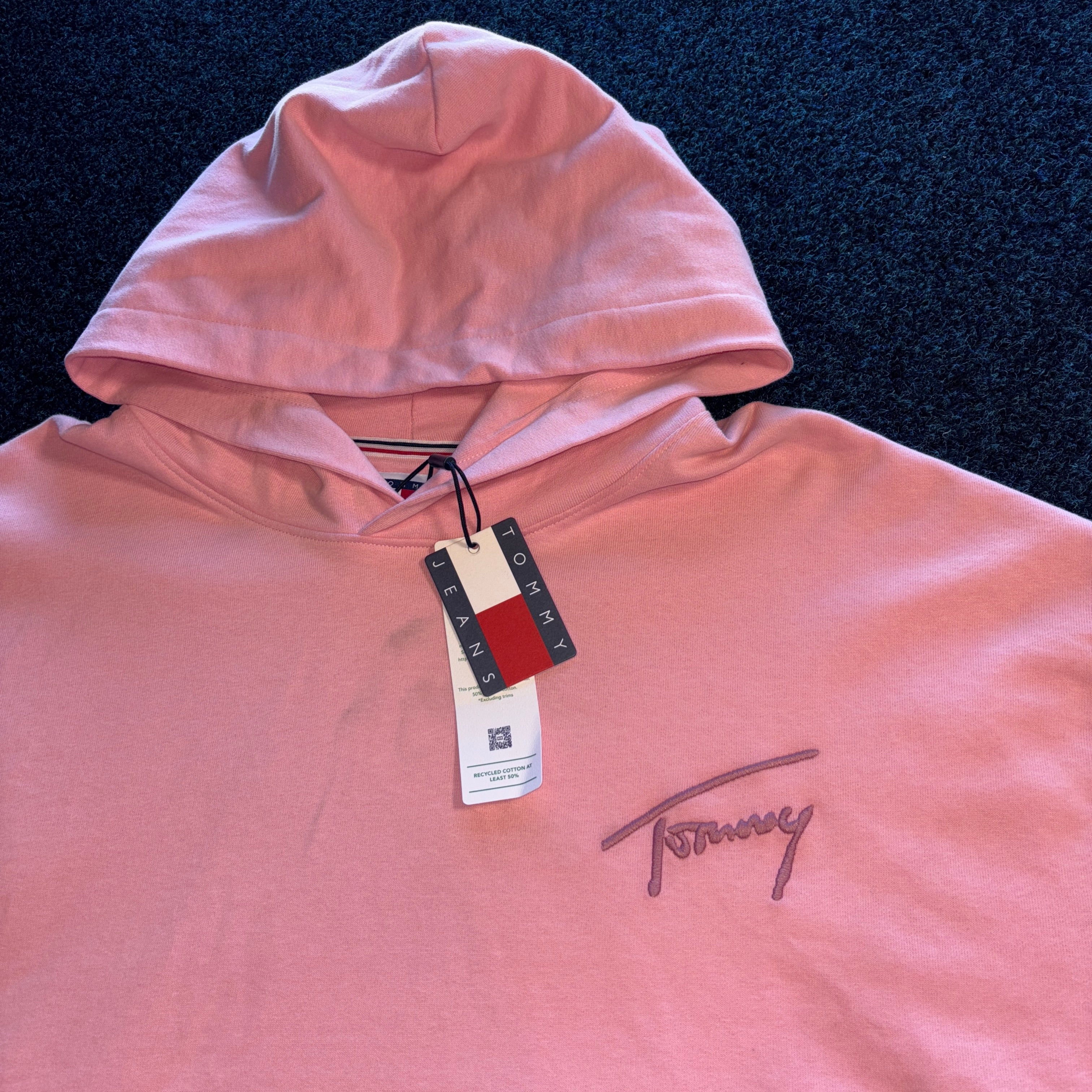 HOODED SWEATSHIRT PINK