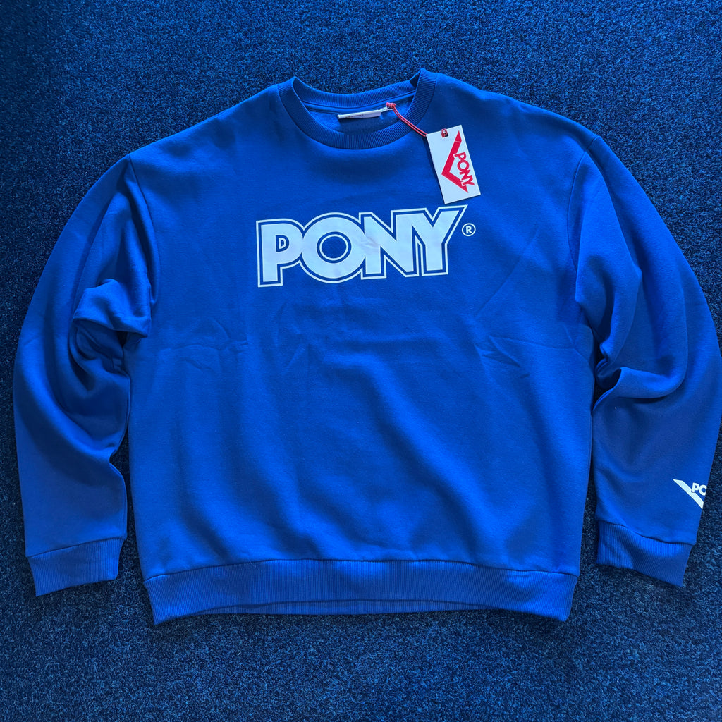 COLLEGIATE SWEATSHIRT BLUE