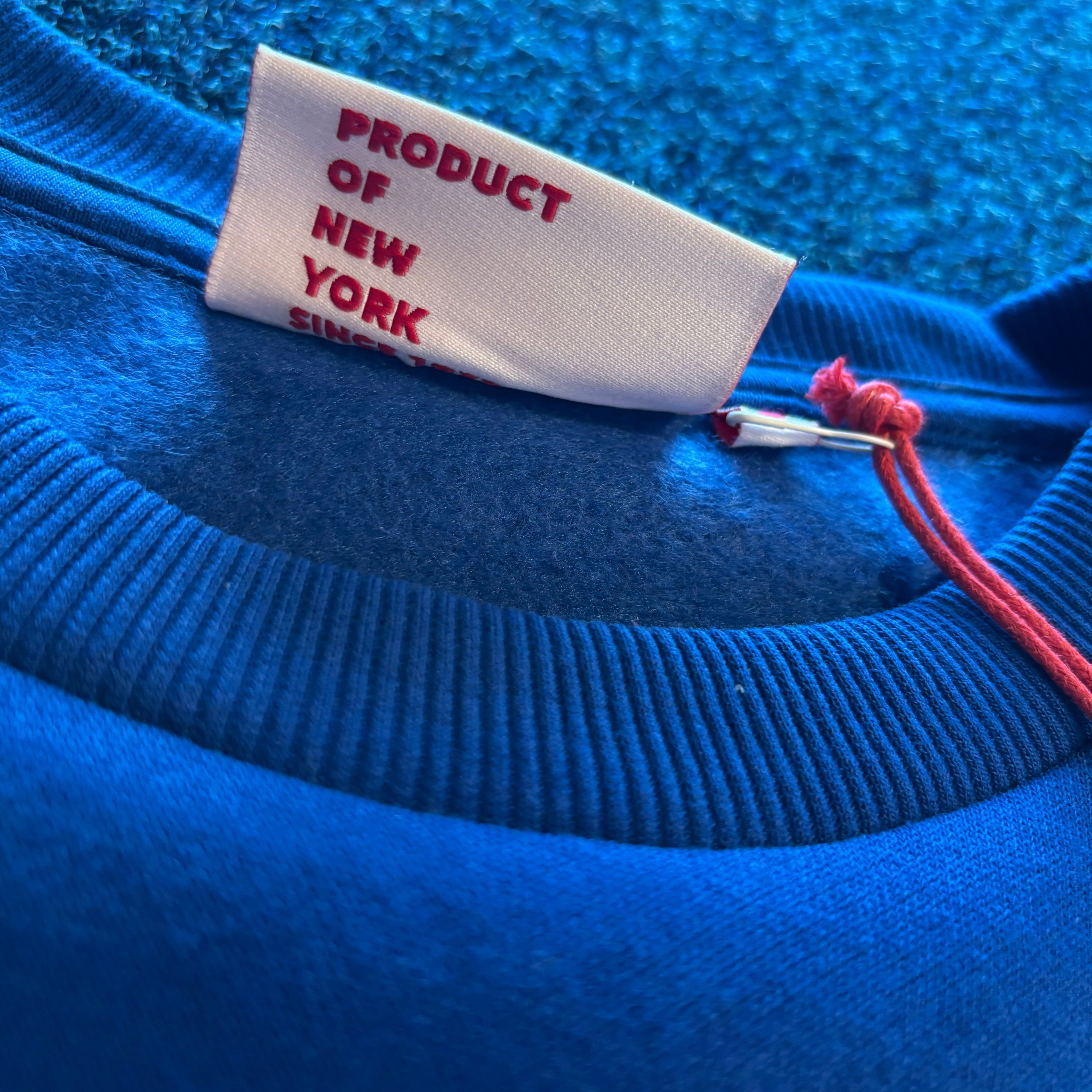 COLLEGIATE SWEATSHIRT BLUE