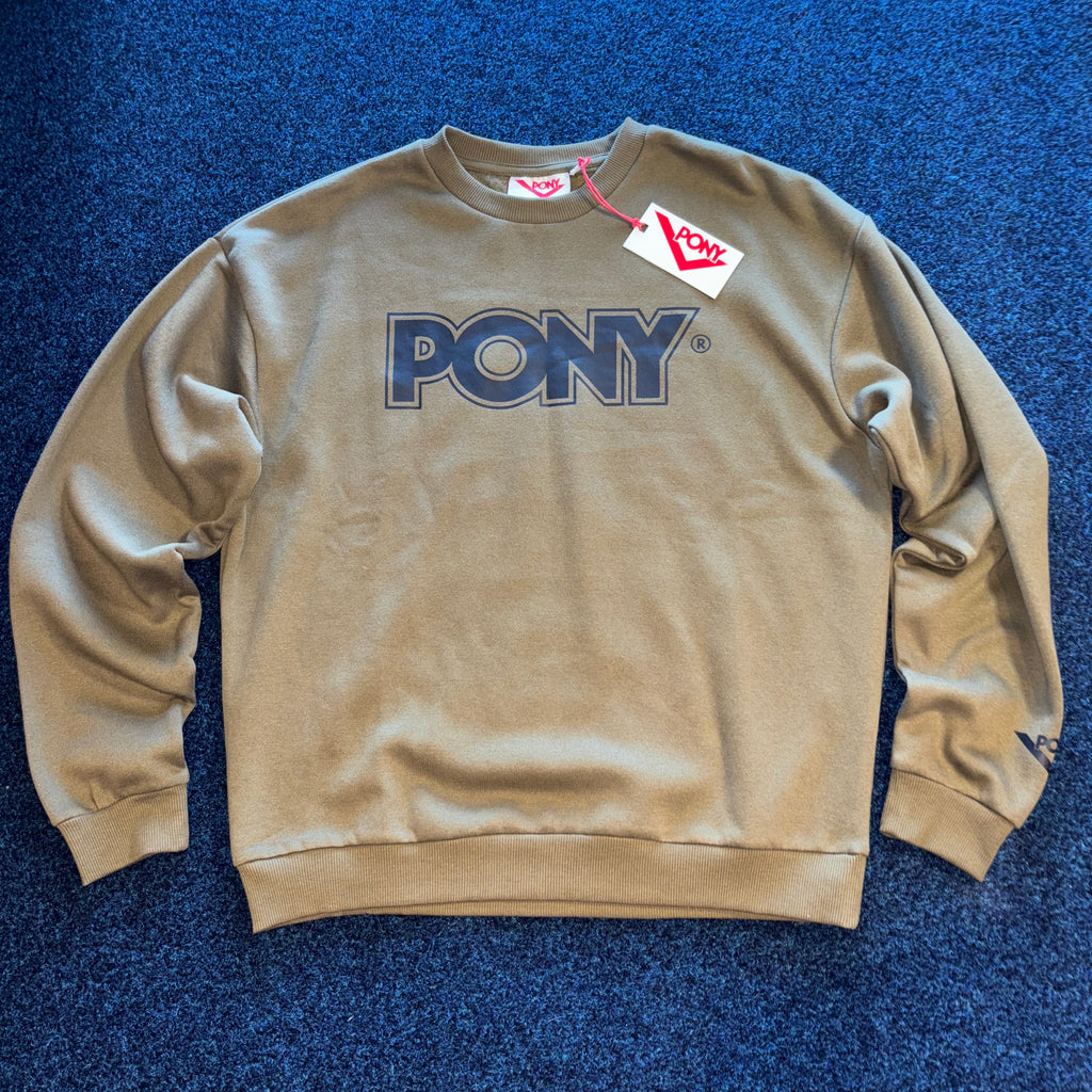 COLLEGIATE SWEATSHIRT OLIVE