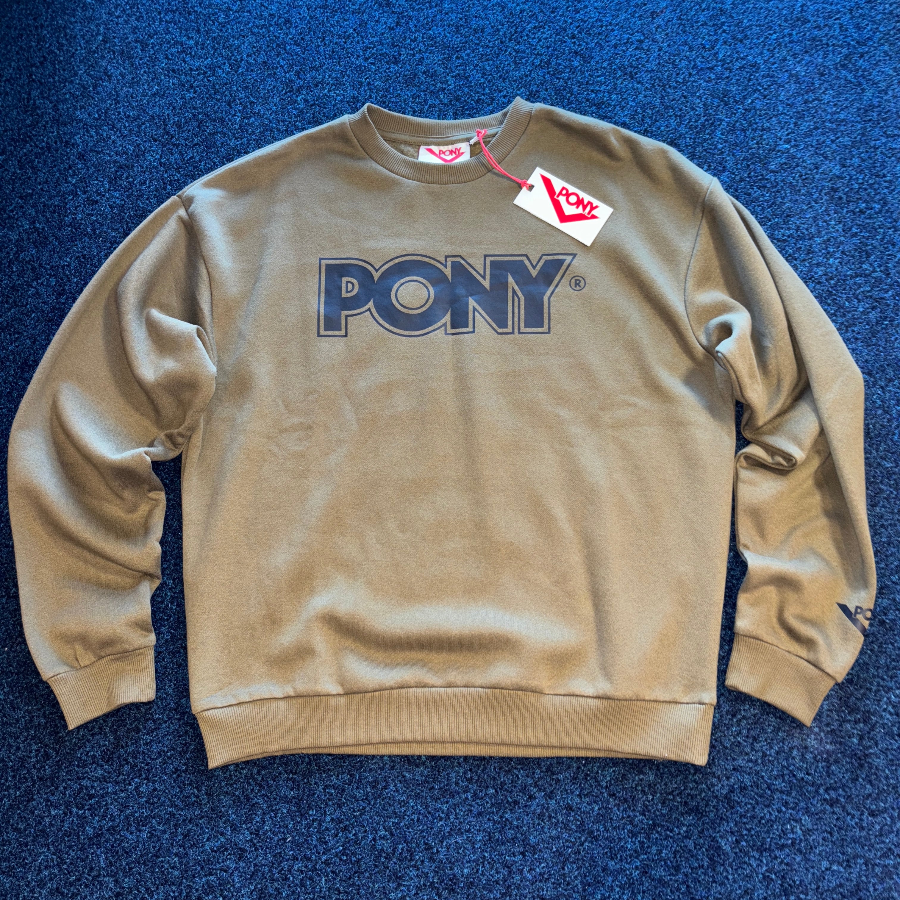 COLLEGIATE SWEATSHIRT OLIVE