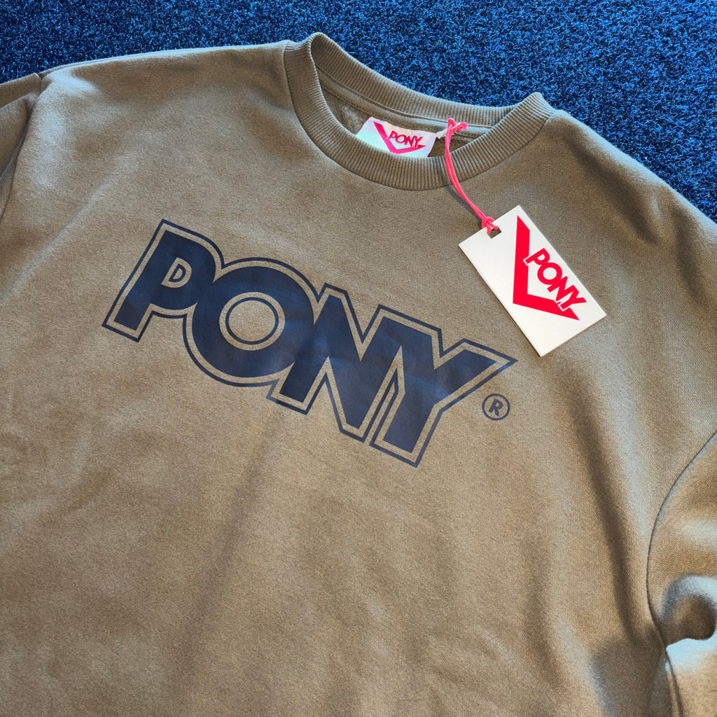 COLLEGIATE SWEATSHIRT OLIVE