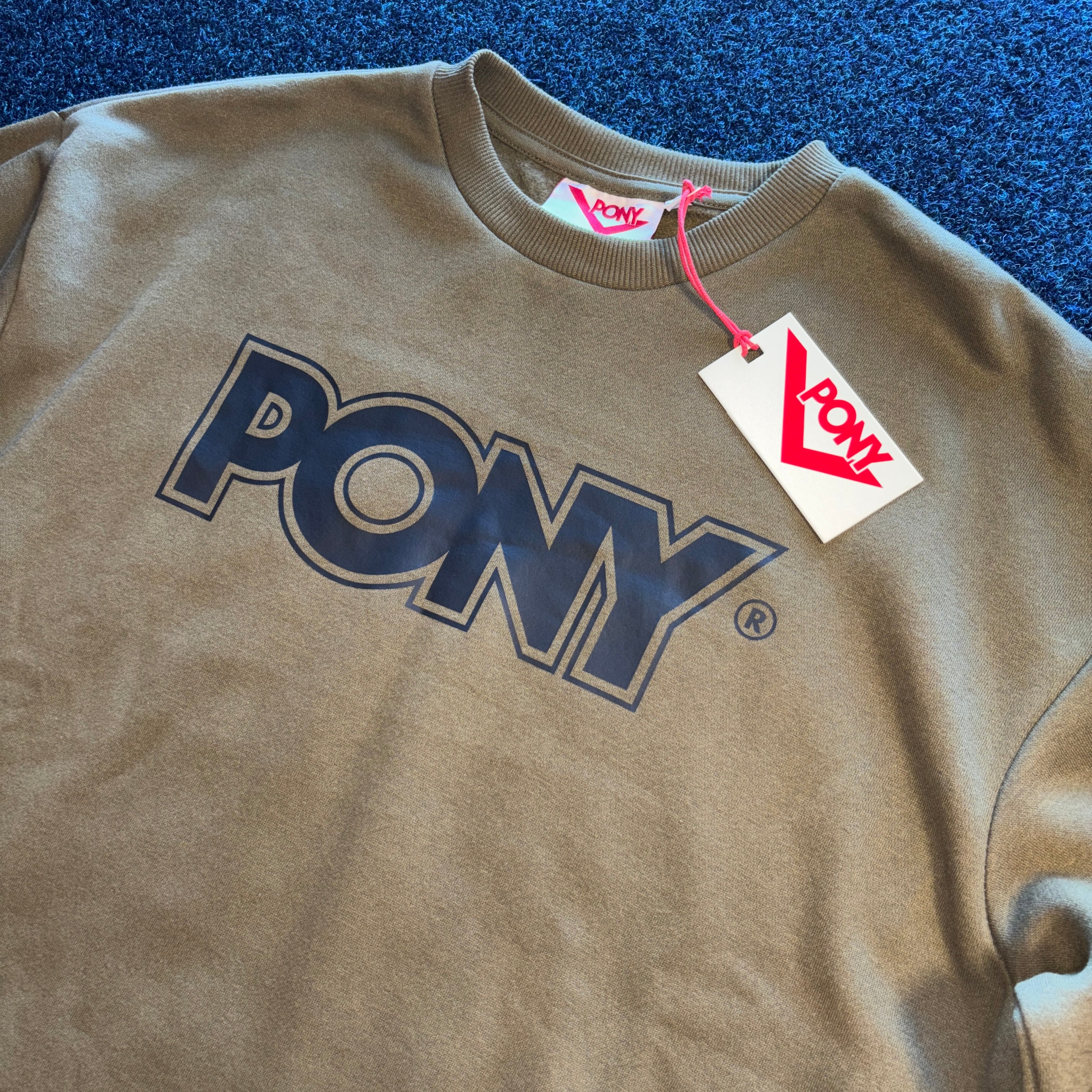 COLLEGIATE SWEATSHIRT OLIVE