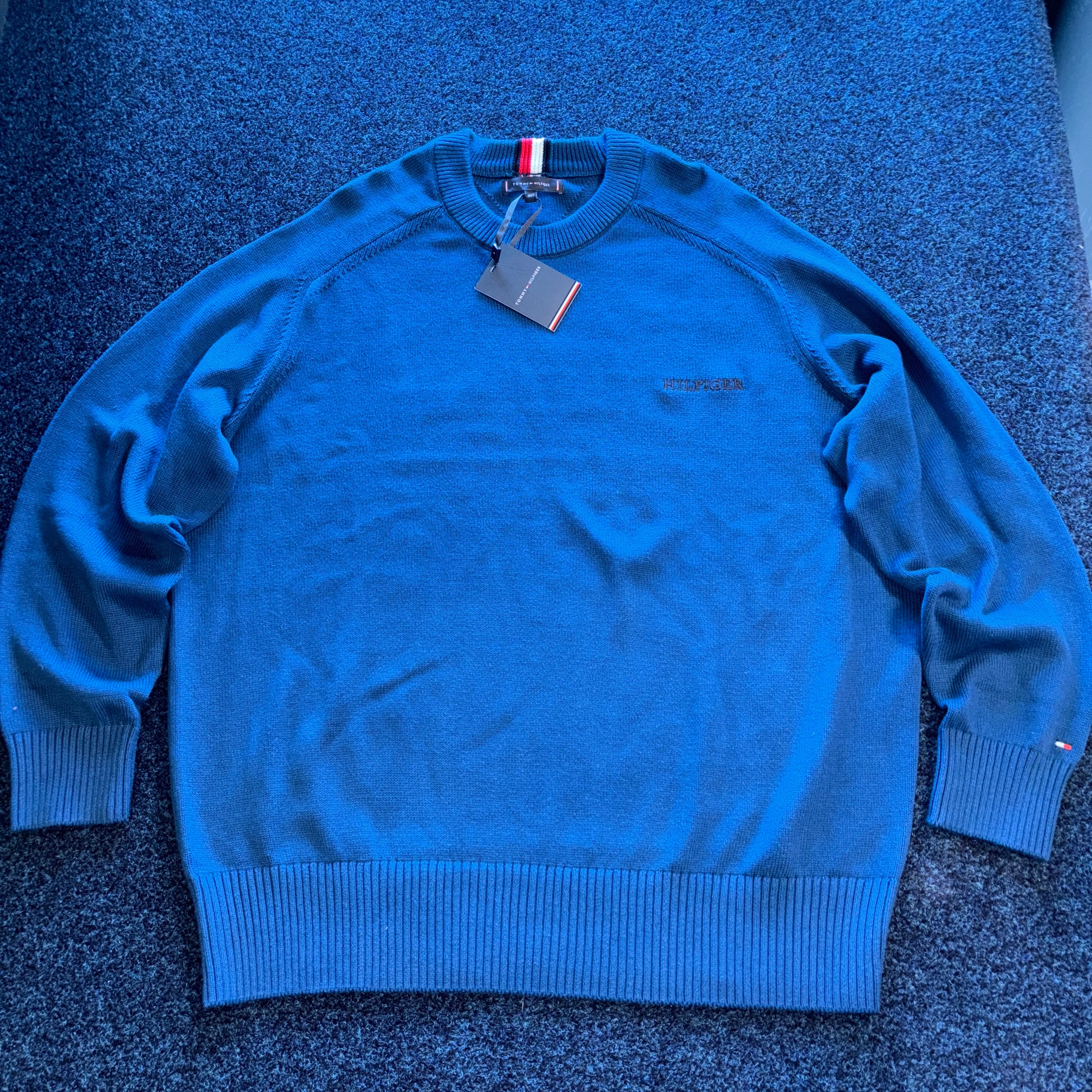 MONOTYPE CHUNKY JUMPER BLUE