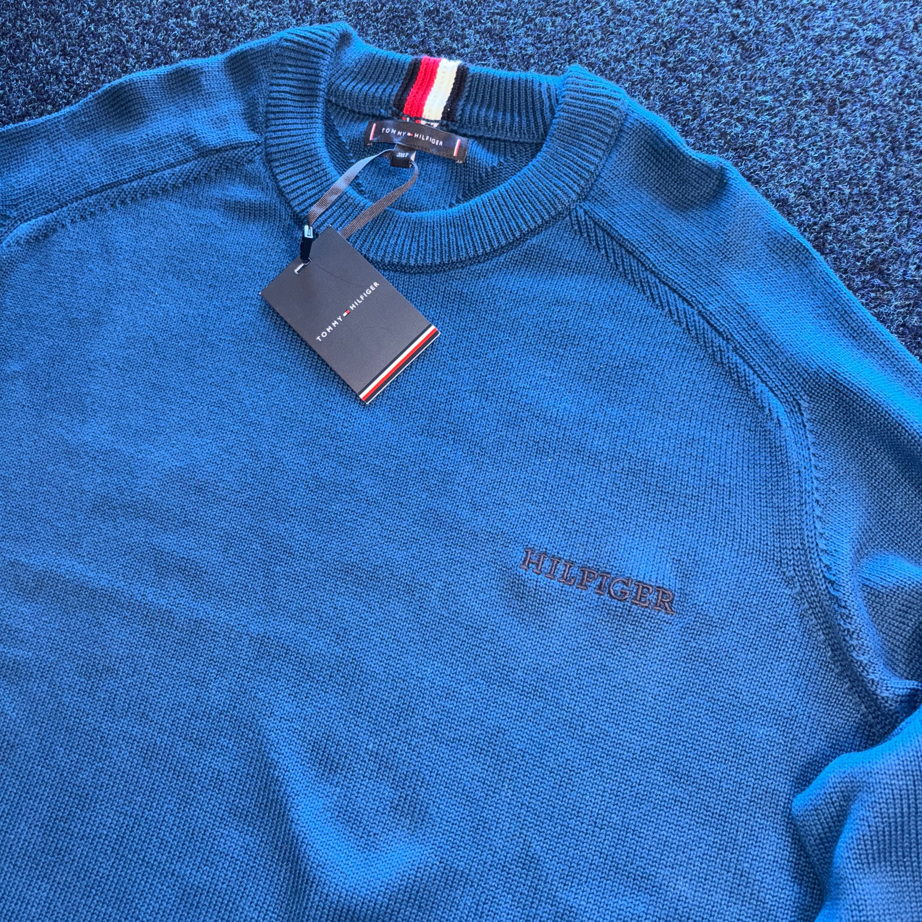 MONOTYPE CHUNKY JUMPER BLUE