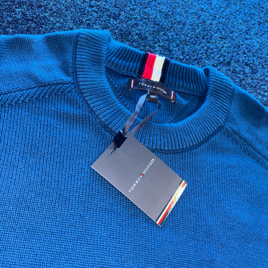 MONOTYPE CHUNKY JUMPER BLUE