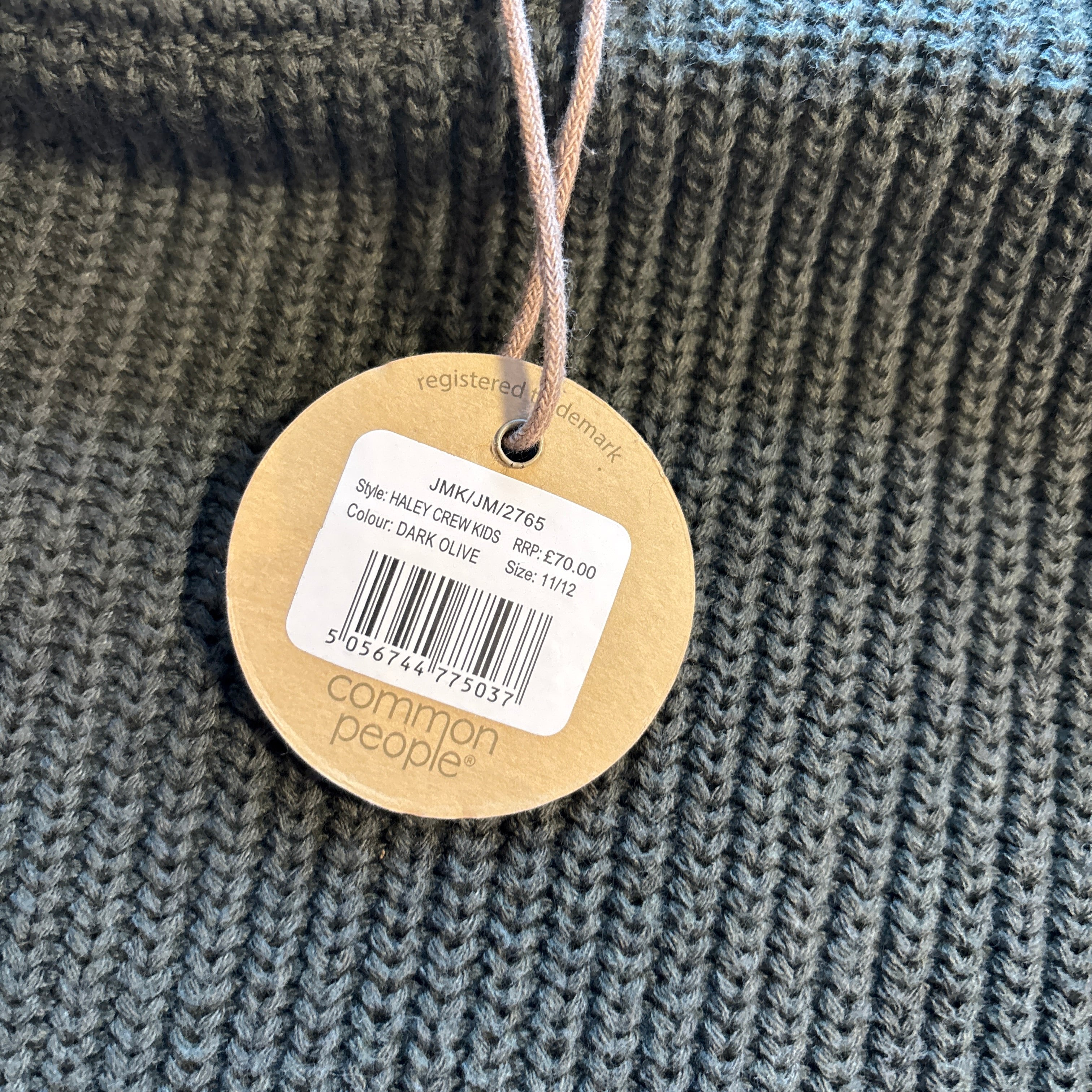 HEAVY WEIGHT JUMPER DARK OLIVE