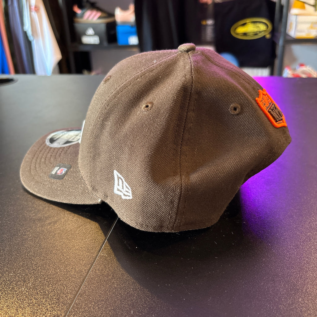 CLEVELAND BROWNS SNAP BACK BROWN