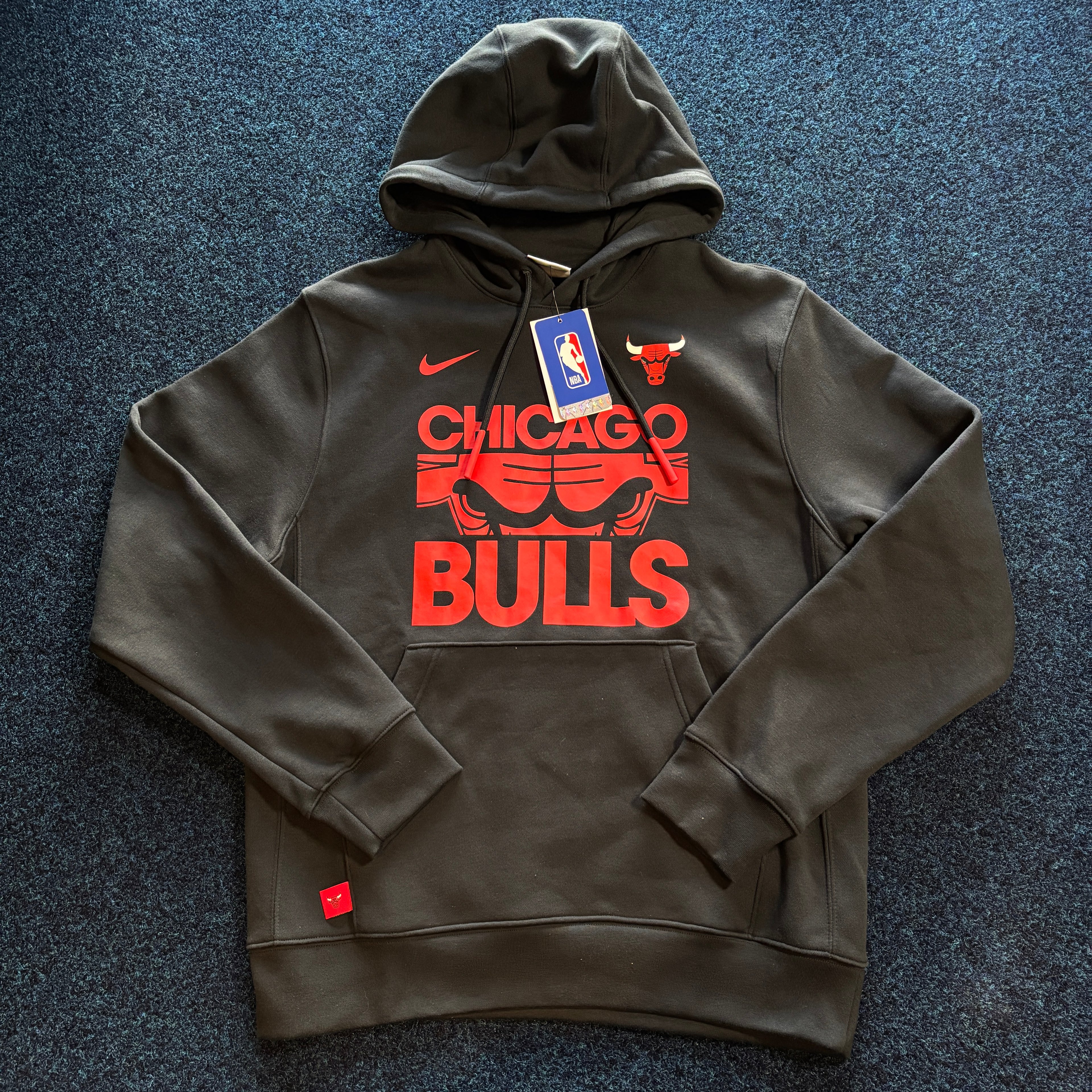 CHICAGO BULLS HOODIE BLACK