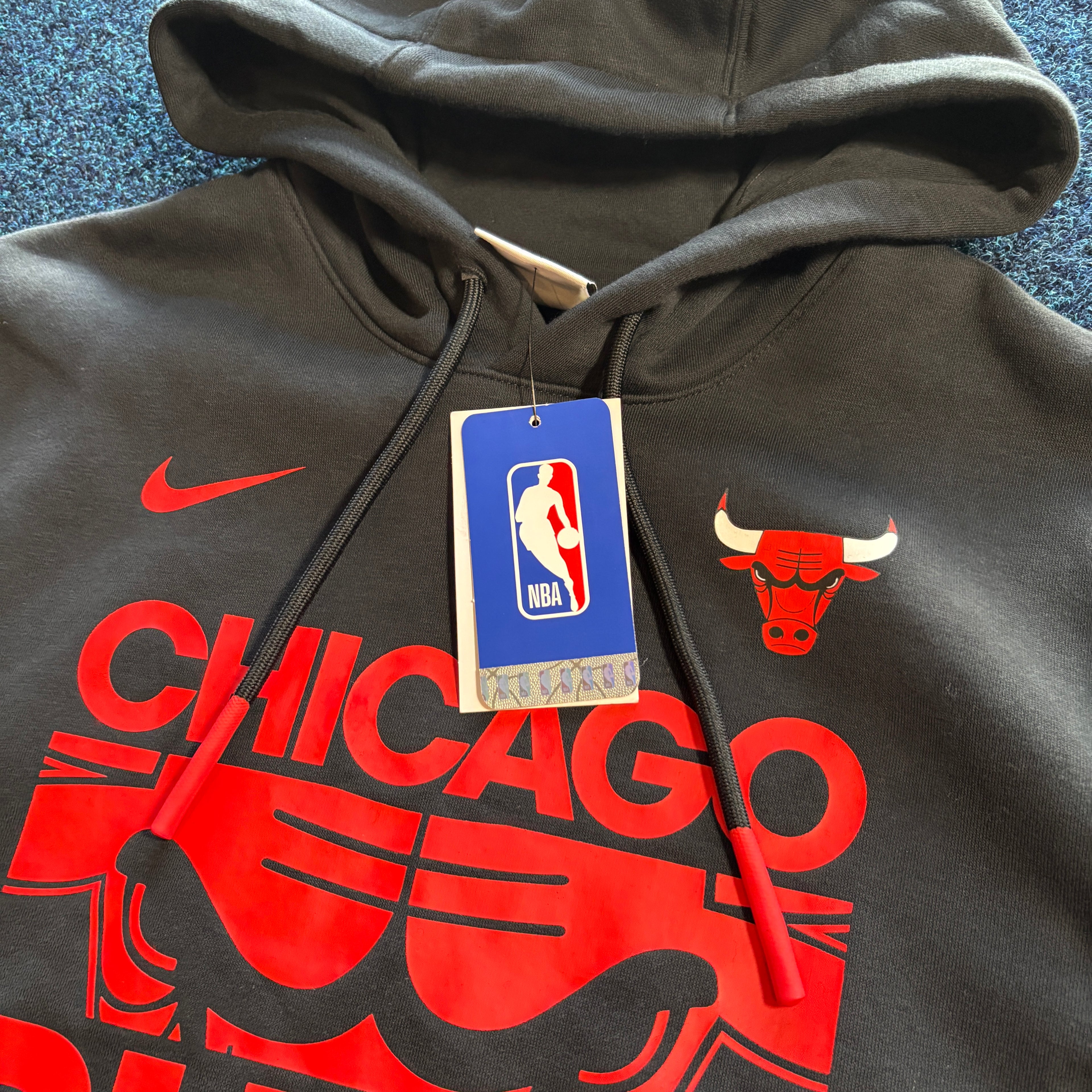CHICAGO BULLS HOODIE BLACK