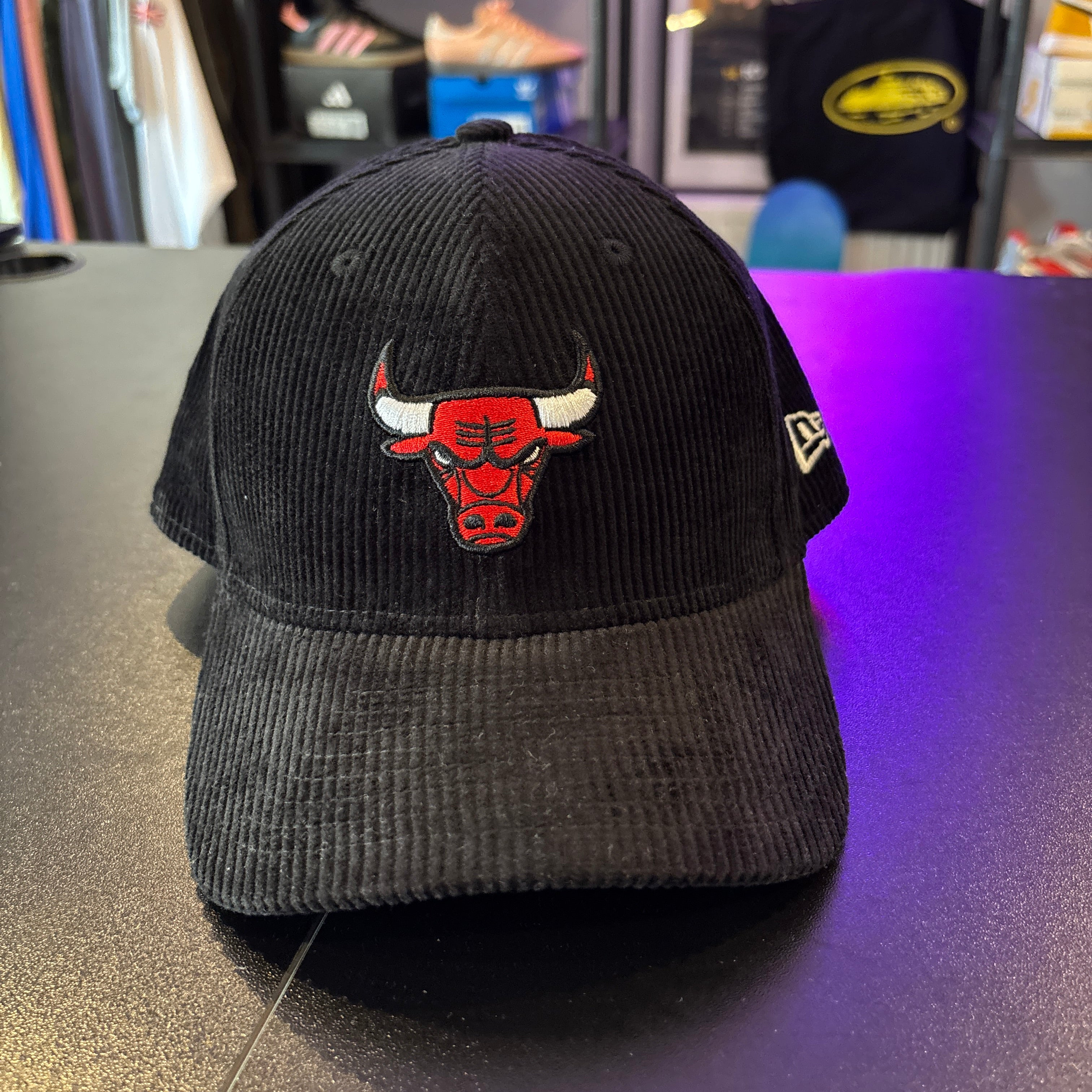CHICAGO BULLS CORD SNAP BACK BLACK